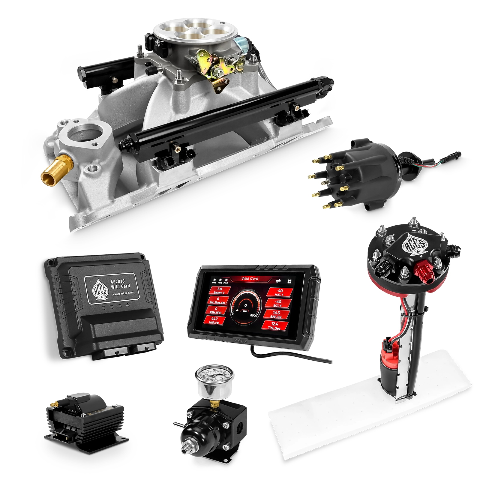 Wild Card Sequential EFI Master Kits (800 HP)