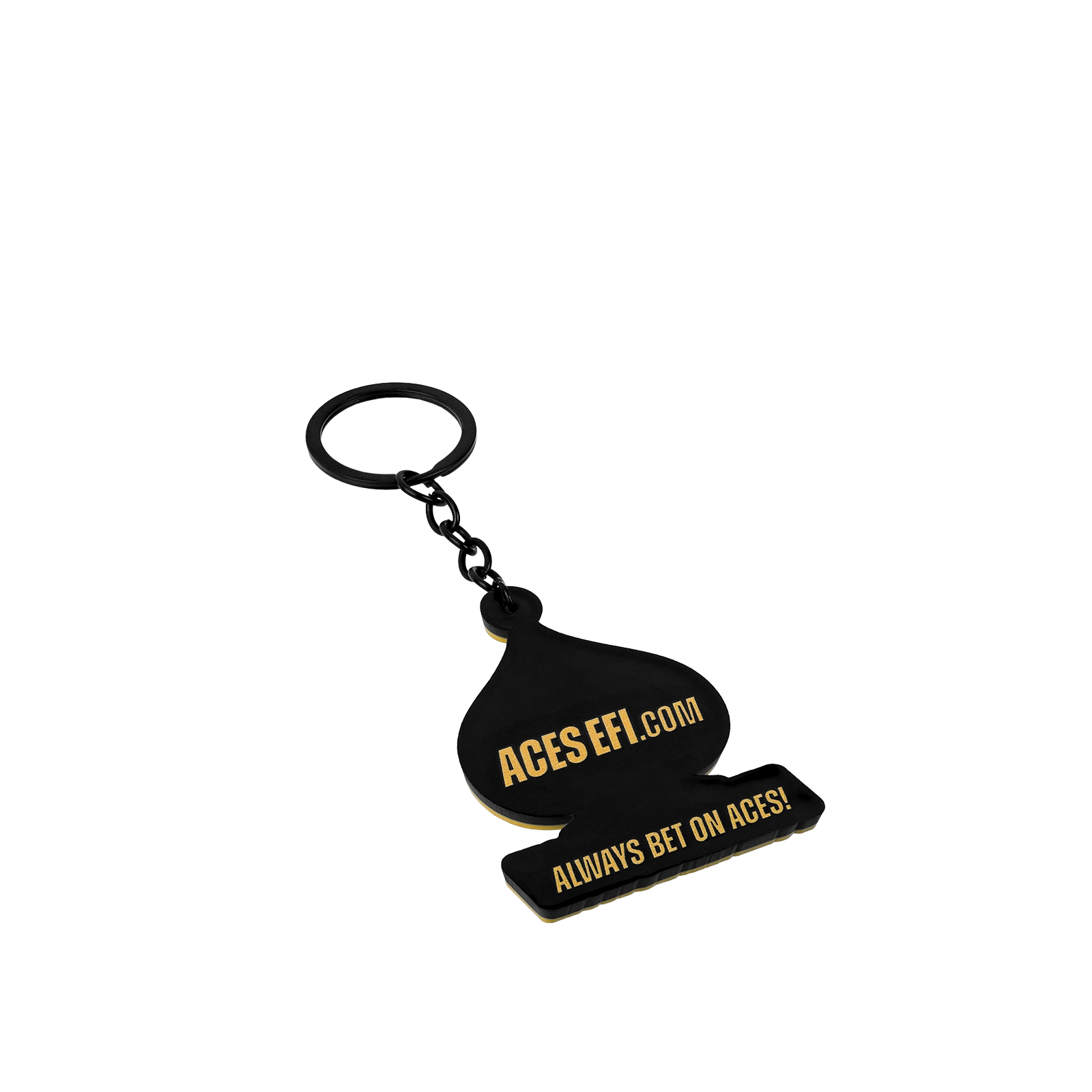 Aces Rubber Keychain