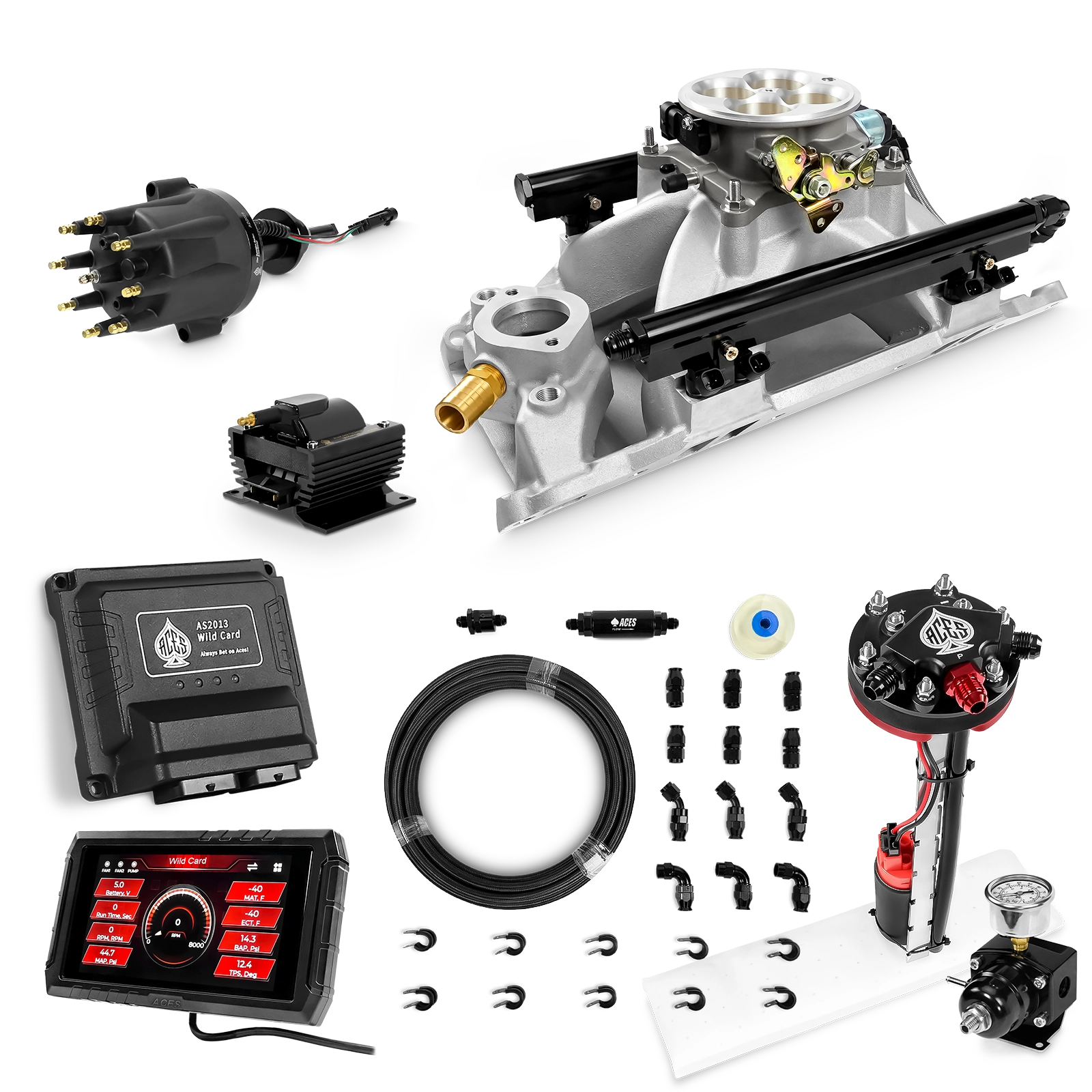 Wild Card Sequential EFI Master Kits (800 HP)