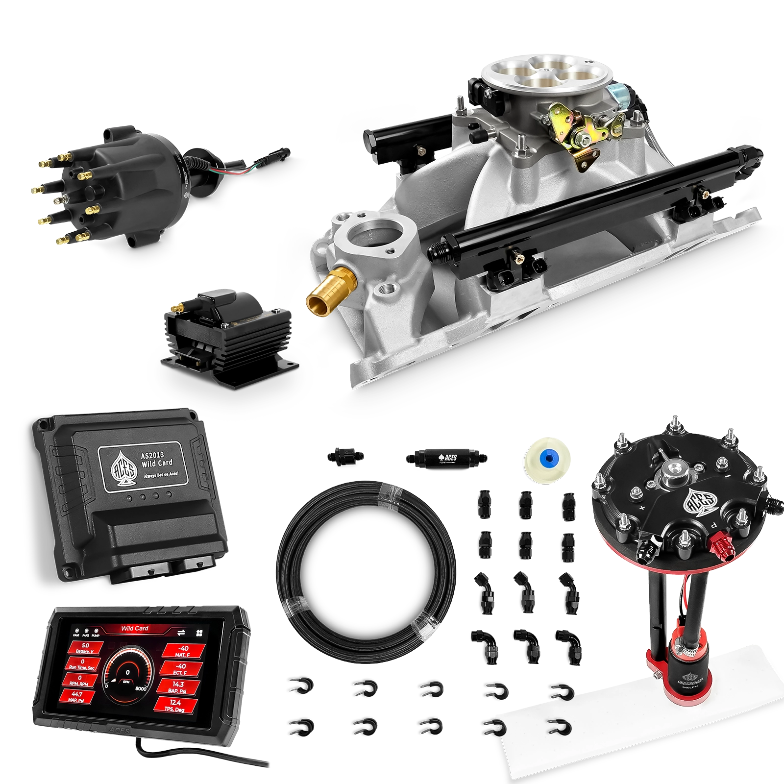Wild Card Sequential EFI Master Kits (800 HP)