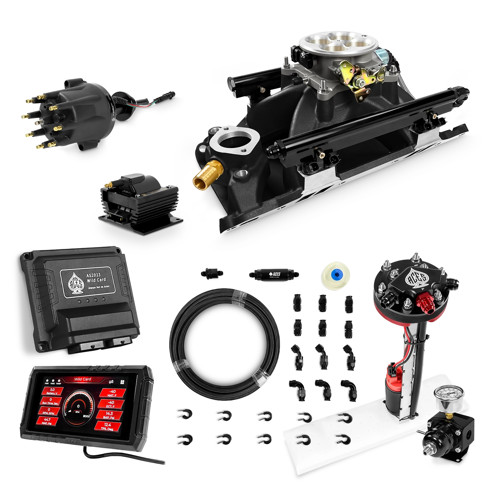 Wild Card Sequential EFI Master Kits (800 HP)