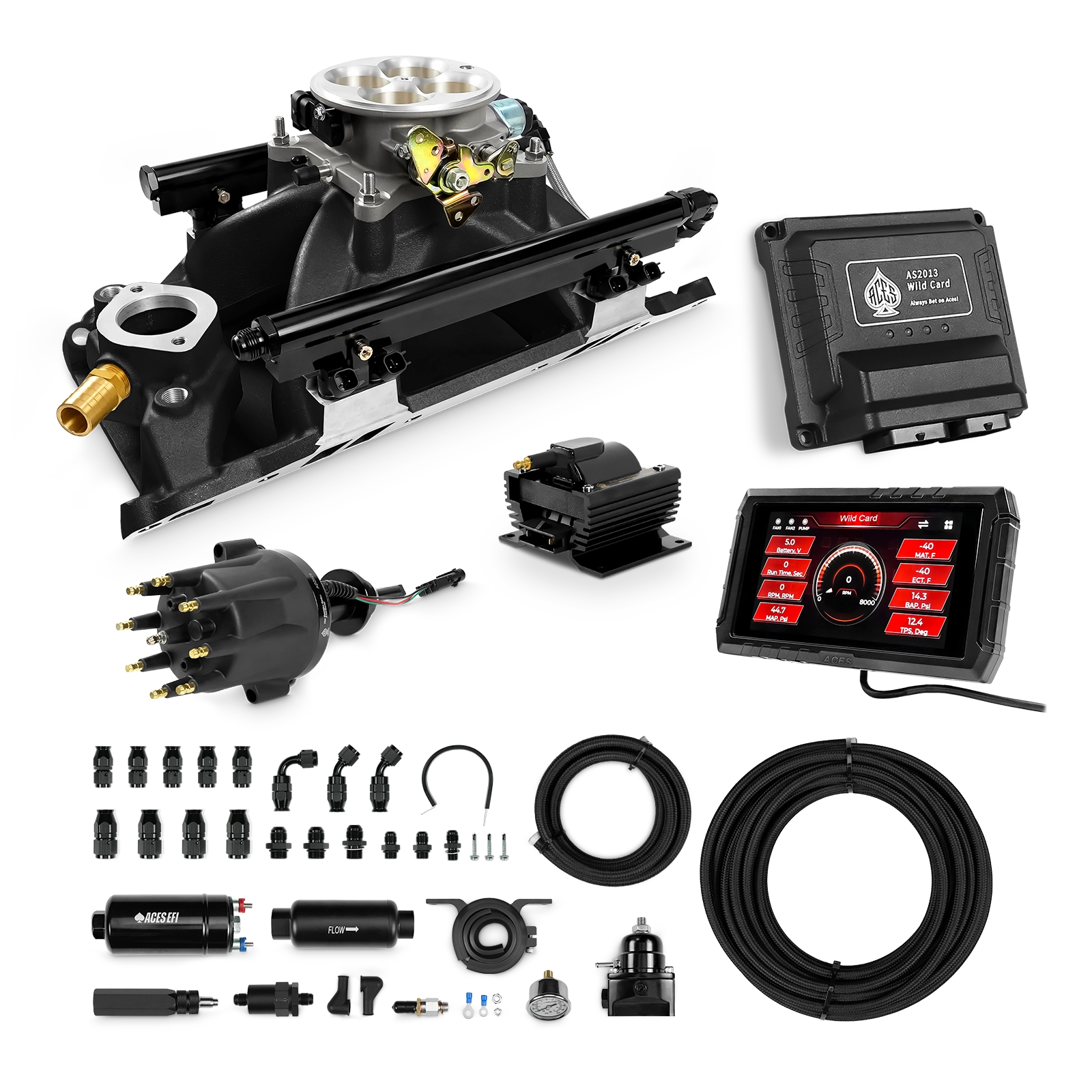 Wild Card Sequential EFI Master Kits (800 HP)
