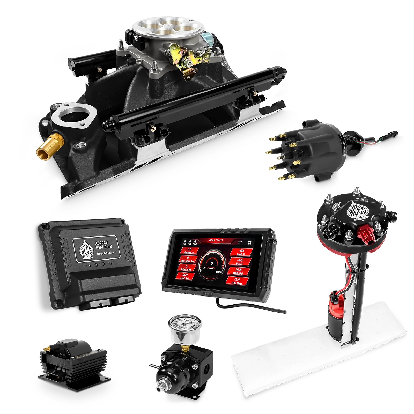 Wild Card Sequential EFI Master Kits (800 HP)
