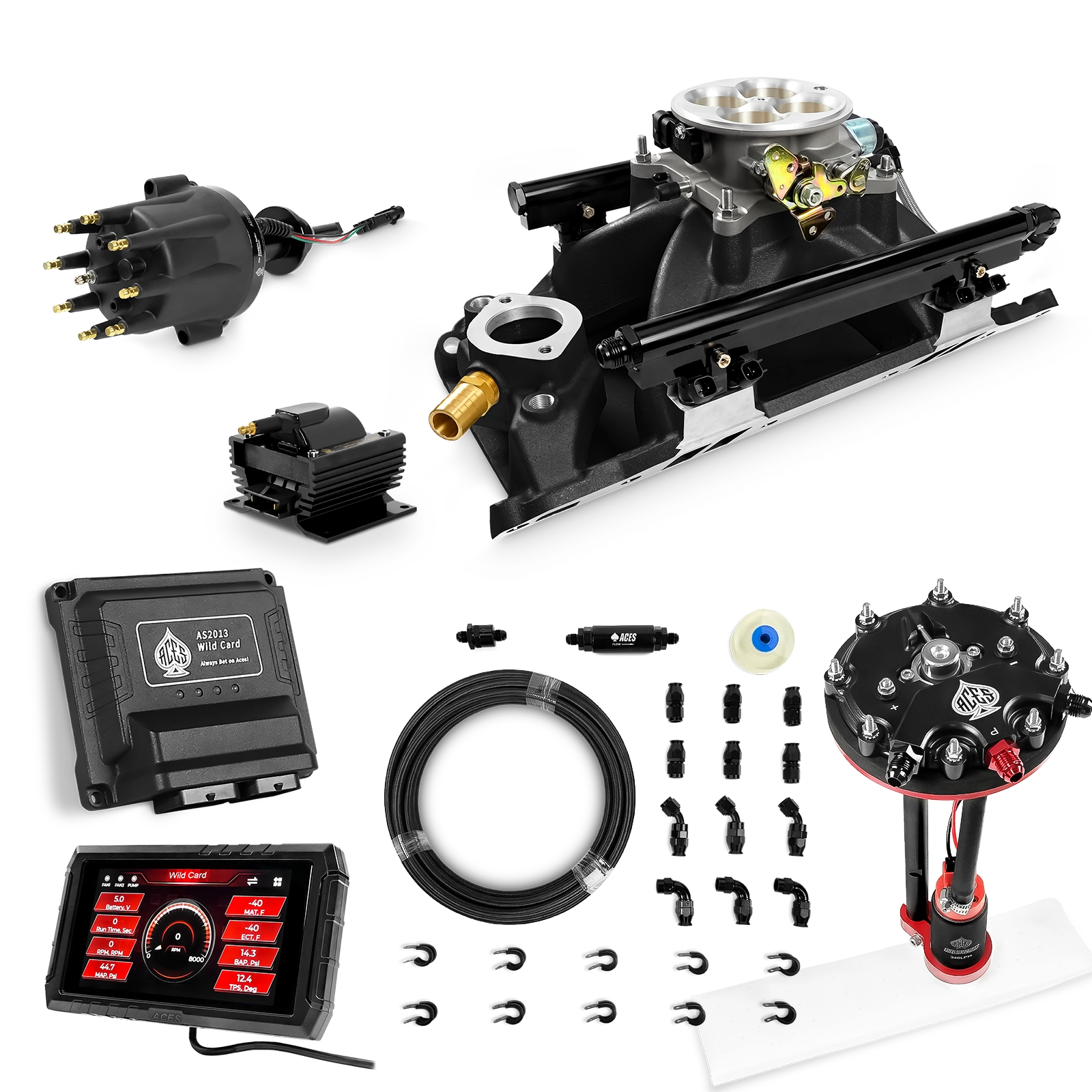 Wild Card Sequential EFI Master Kits (800 HP)