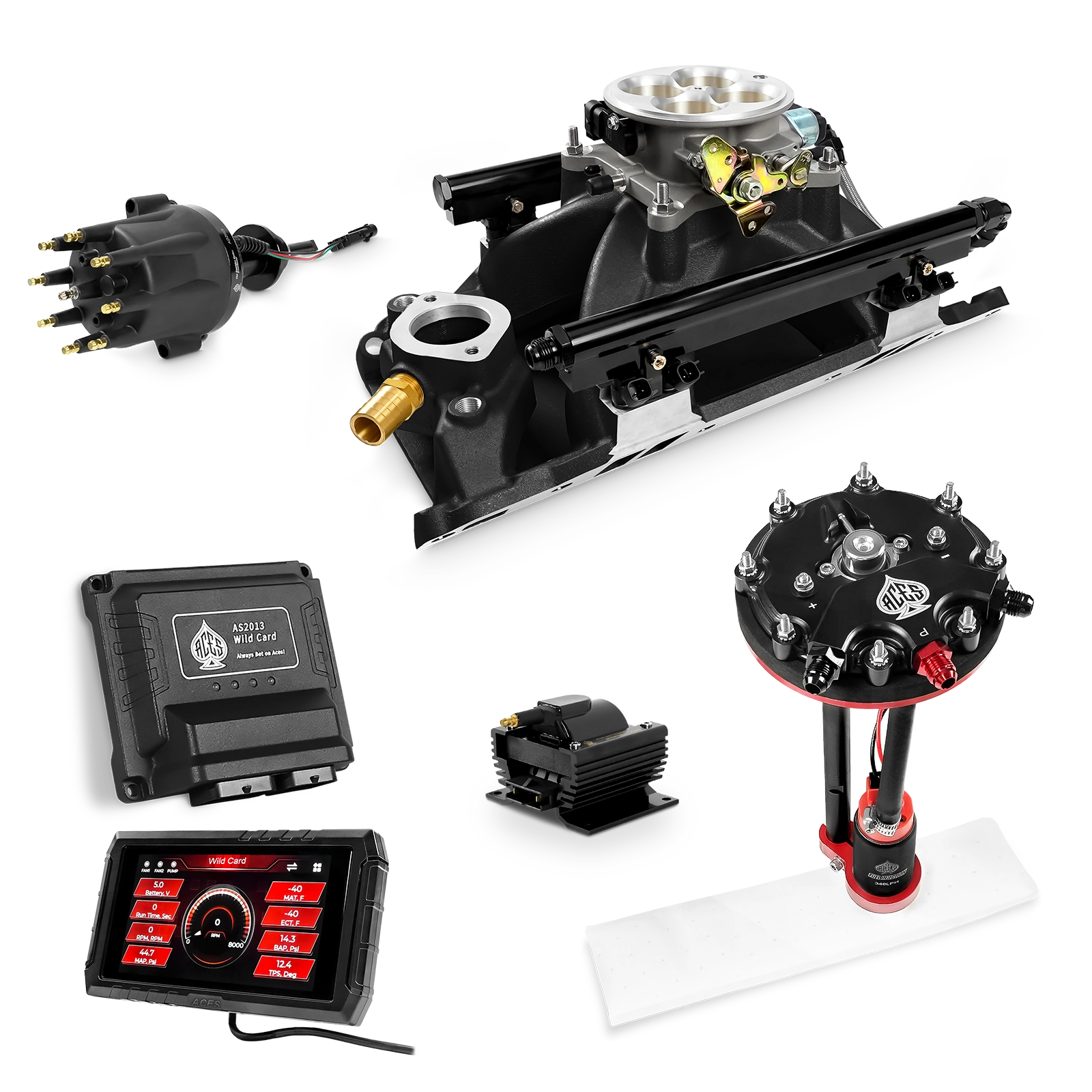 Wild Card Sequential EFI Master Kits (800 HP)