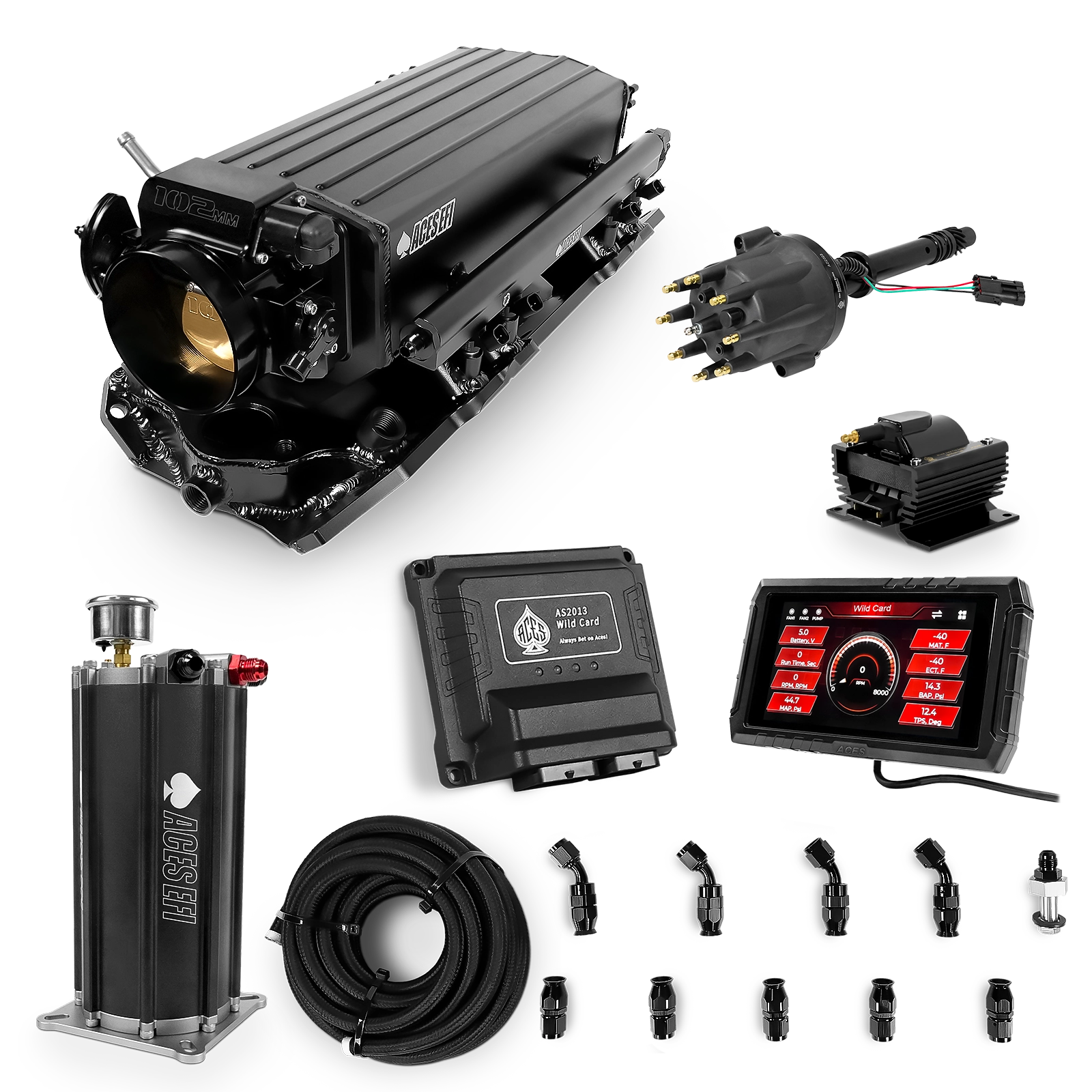 Wild Card Sequential EFI Master Kits (800 HP)
