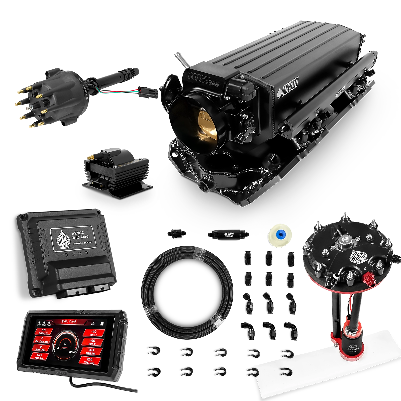 Wild Card Sequential EFI Master Kits (800 HP)