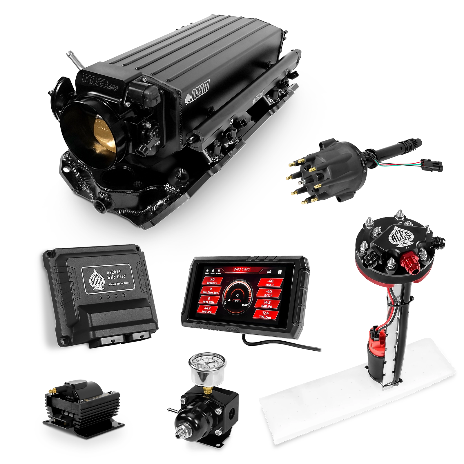 Wild Card Sequential EFI Master Kits (800 HP)