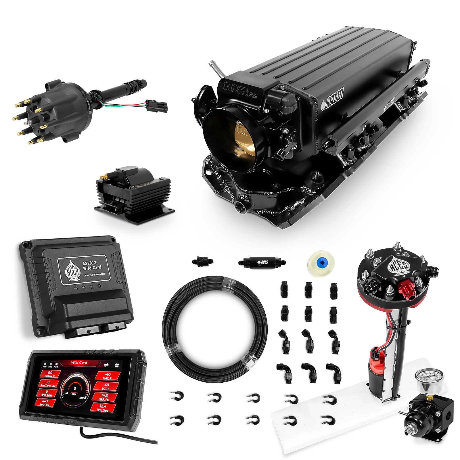 Wild Card Sequential EFI Master Kits (800 HP)