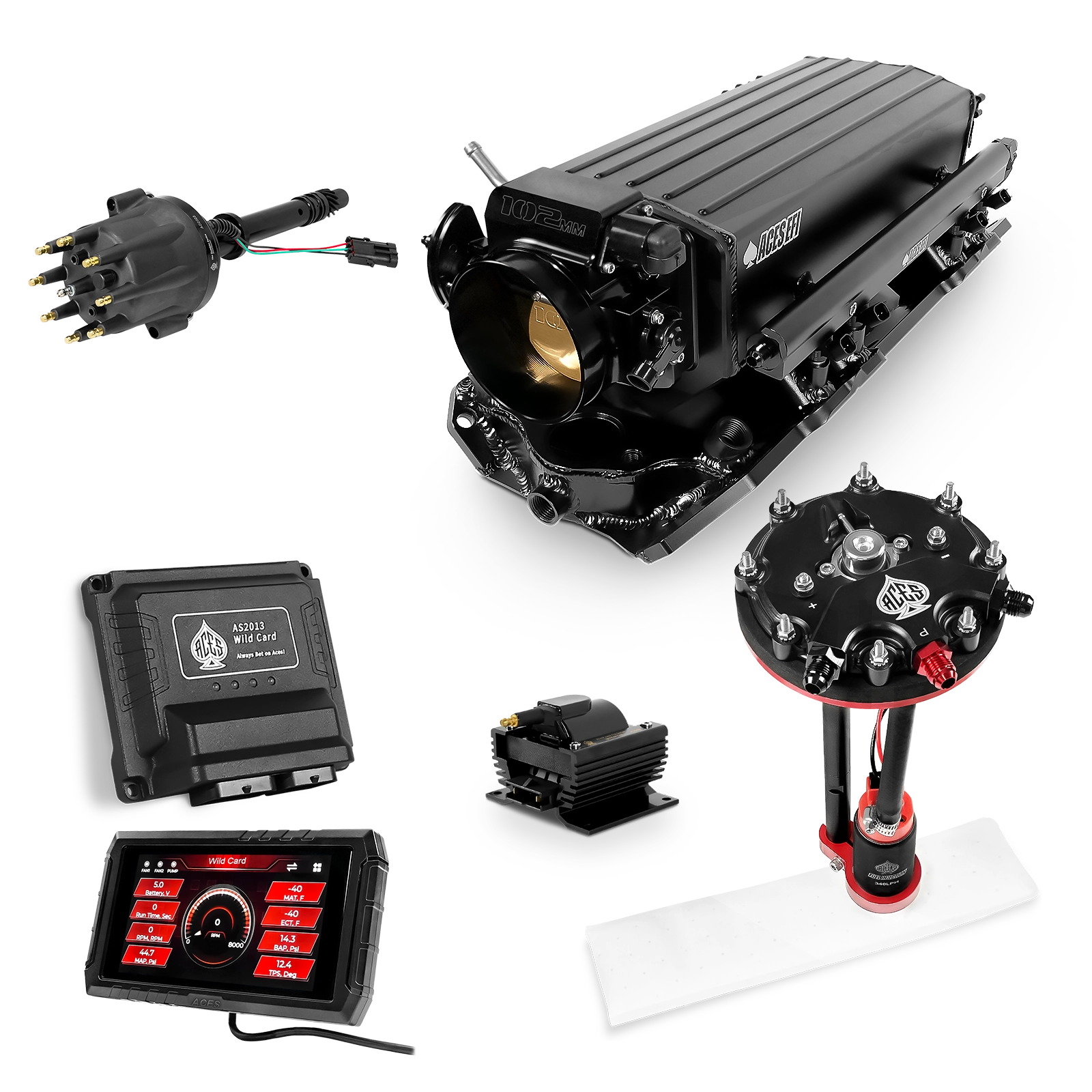 Wild Card Sequential EFI Master Kits (800 HP)