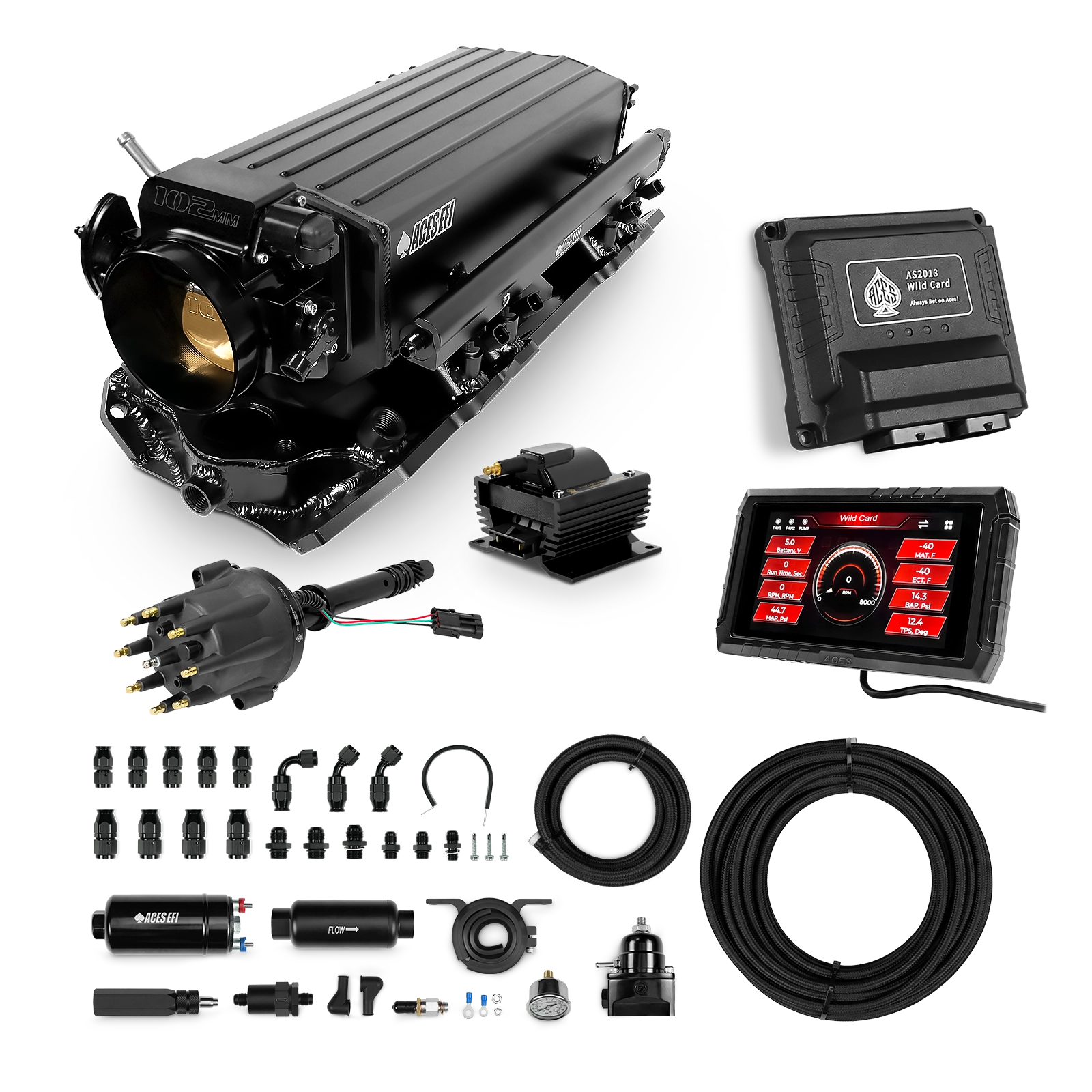 Wild Card Sequential EFI Master Kits (800 HP)