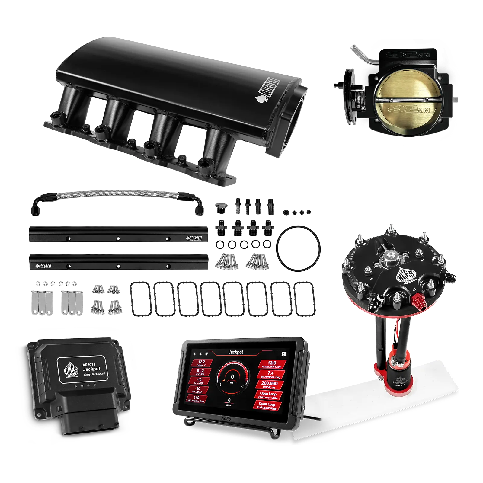 Jackpot LS EFI System - Master Kit with Tank Conversion Pump Module with Internal Regulator