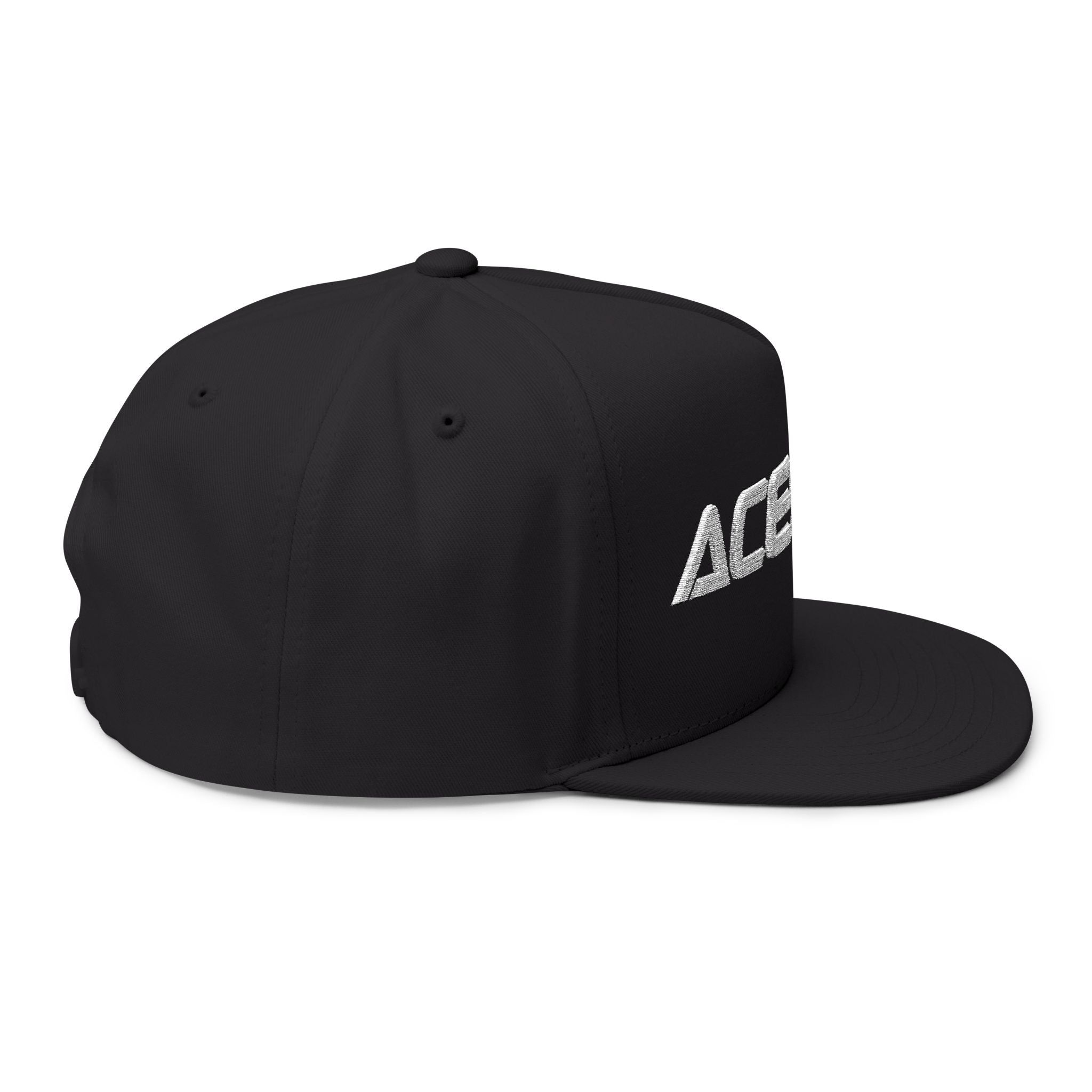 Aces EFI Logo Flat Bill Cap | Embroidered Snapback Hat