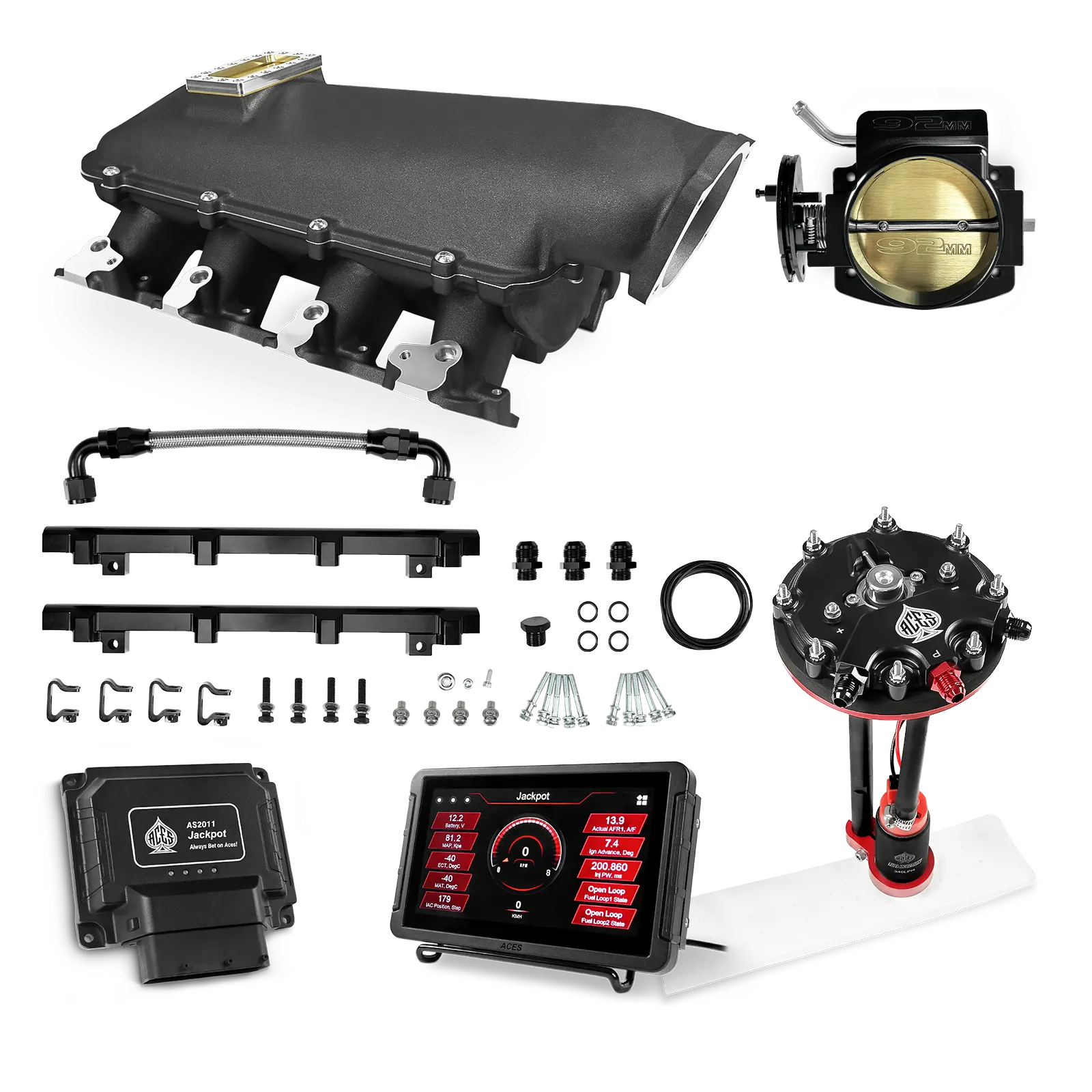 Jackpot LS EFI System - Master Kit with Tank Conversion Pump Module with Internal Regulator