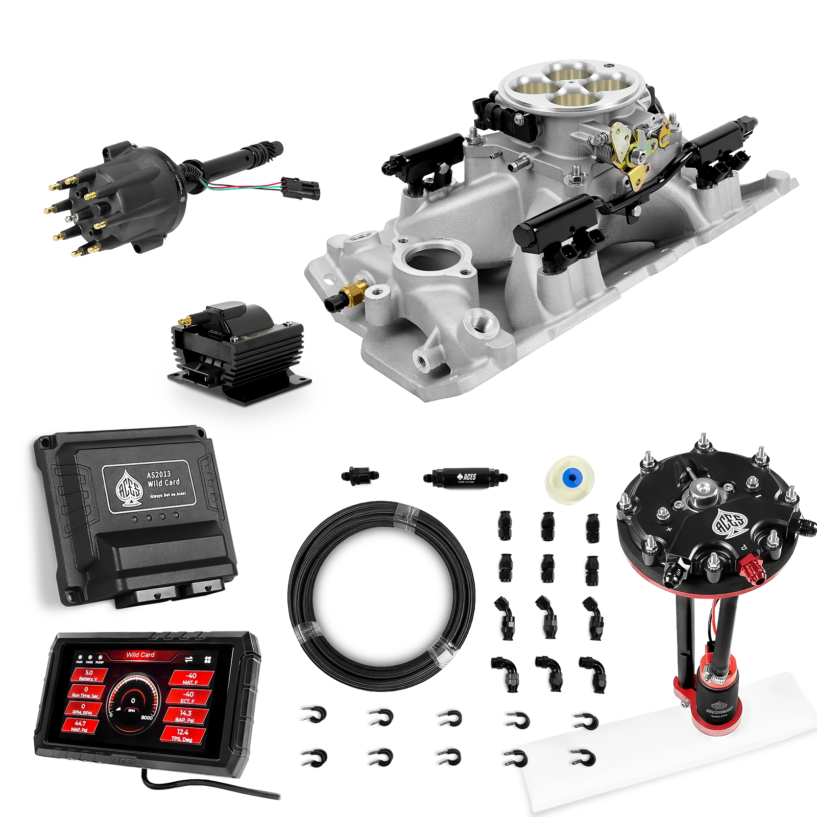 Wild Card Sequential EFI Master Kits (800 HP)
