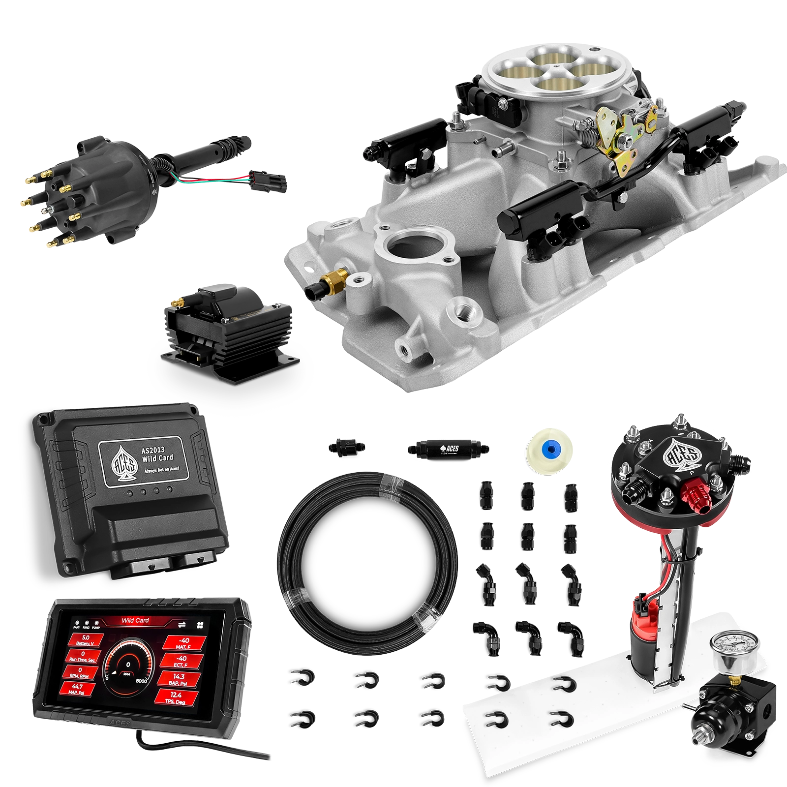 Wild Card Sequential EFI Master Kits (800 HP)