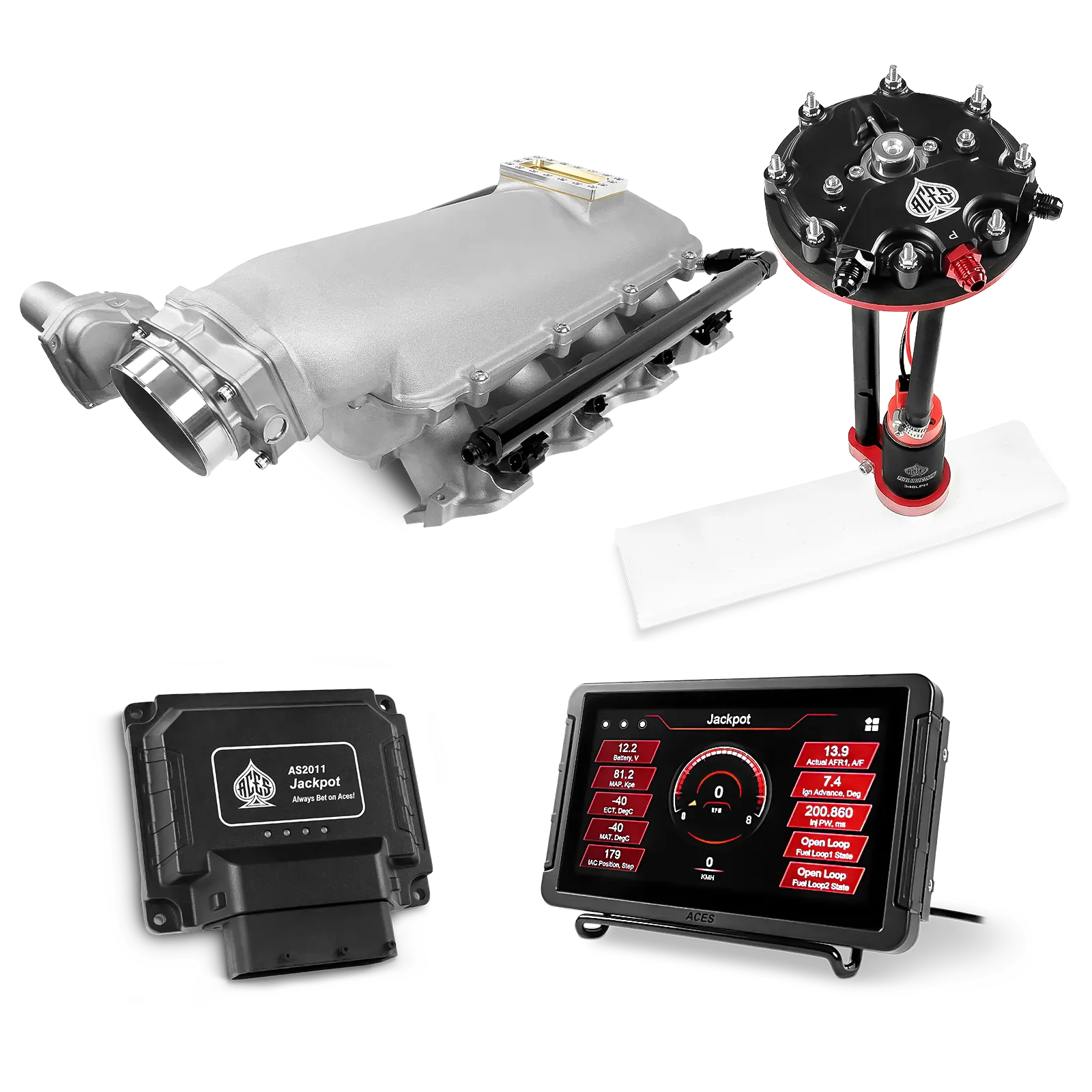 Jackpot LS EFI System - Master Kit with Tank Conversion Pump Module with Internal Regulator