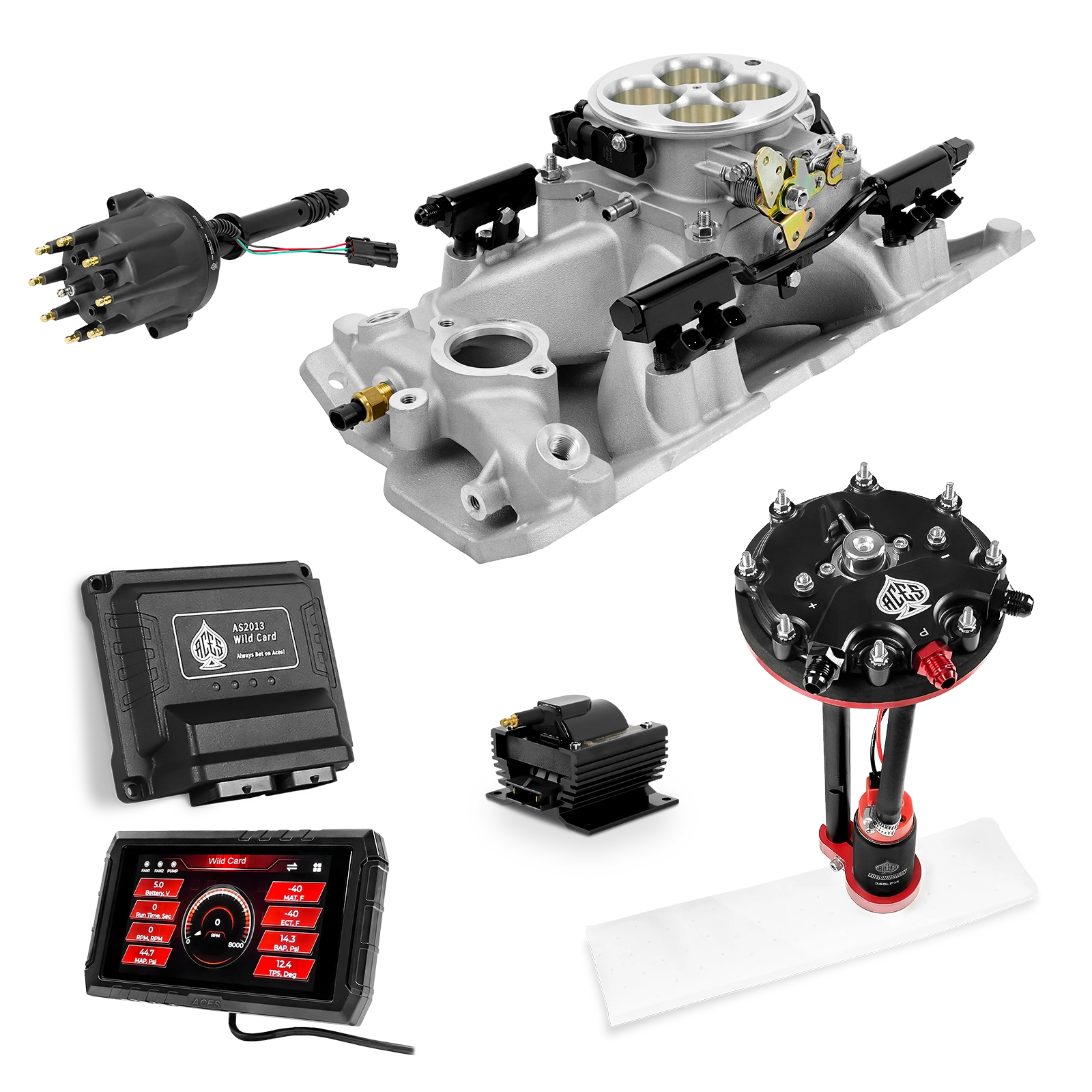 Wild Card Sequential EFI Master Kits (800 HP)