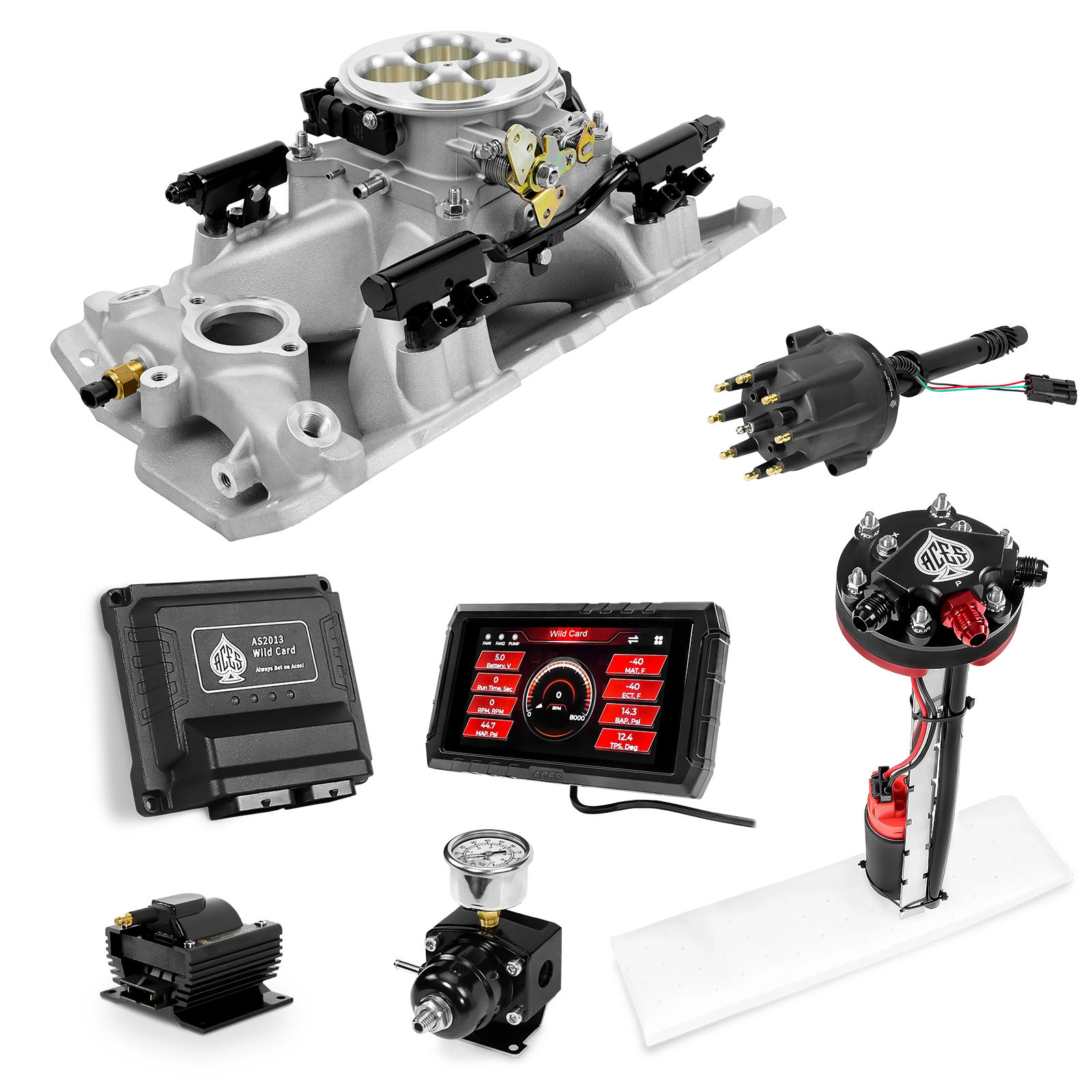 Wild Card Sequential EFI Master Kits (800 HP)