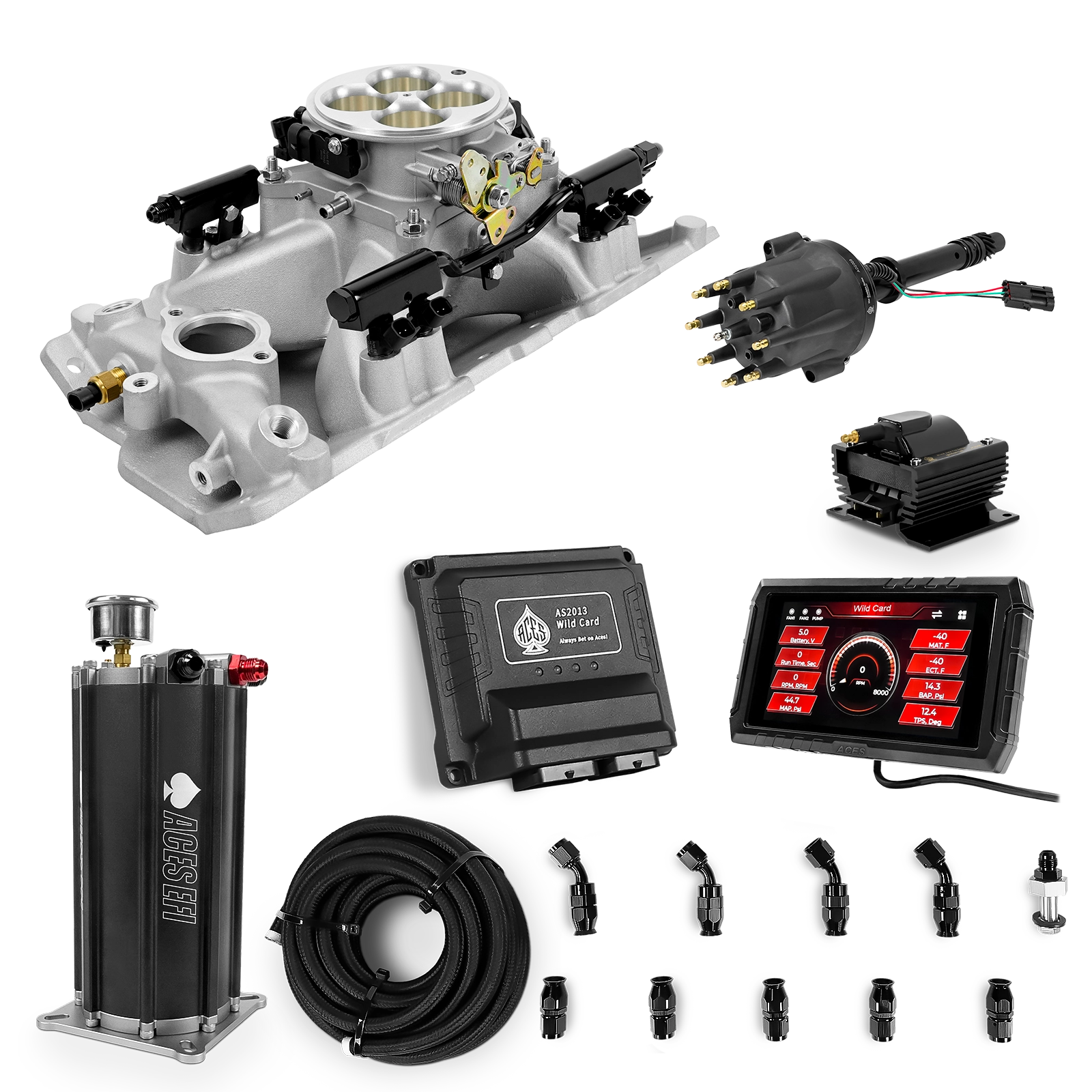 Wild Card Sequential EFI Master Kits (800 HP)
