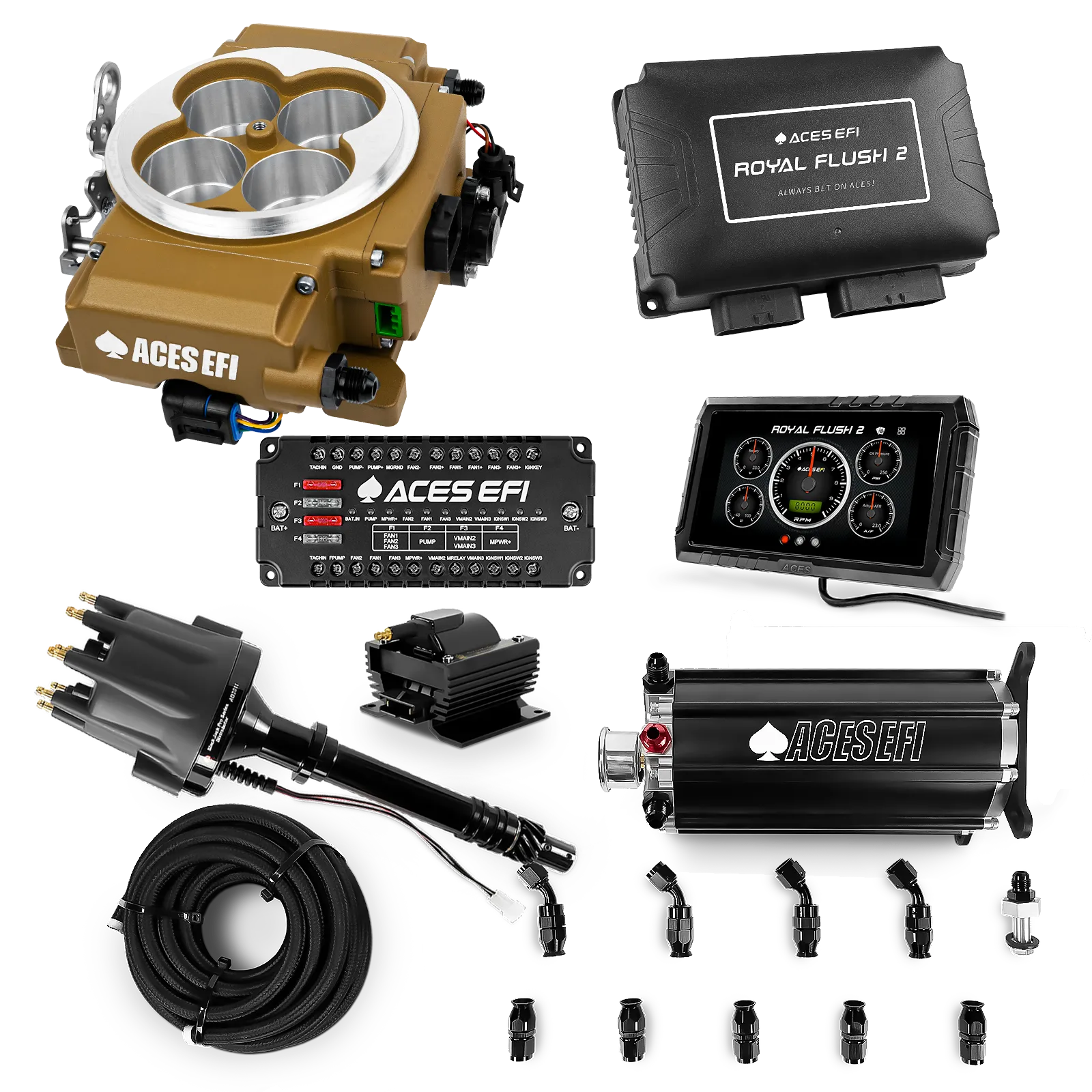 Royal Flush 2 Master Kits (Gold)