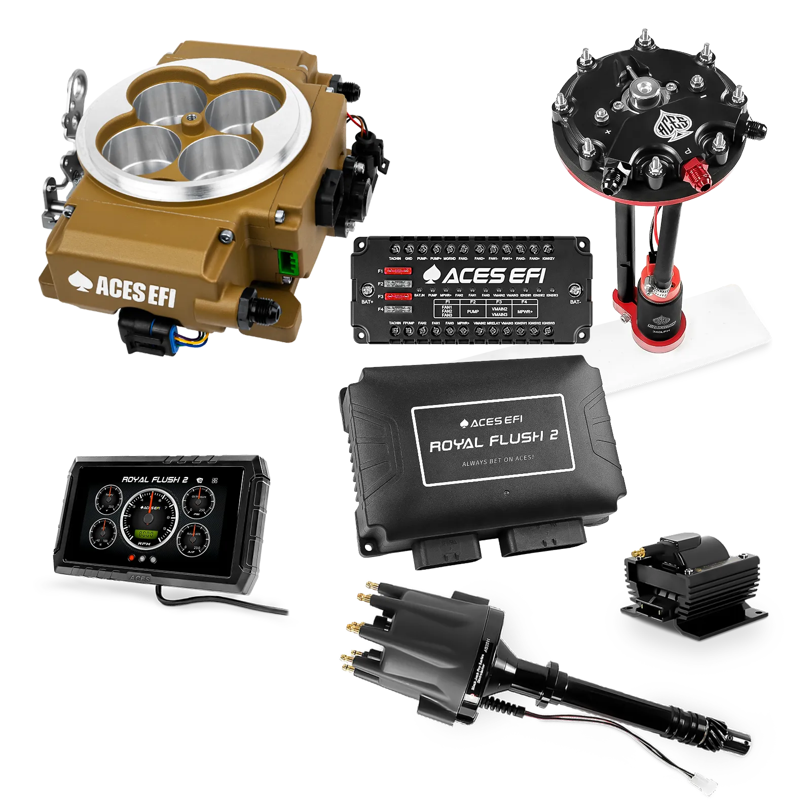 Royal Flush 2 Master Kits (Gold)