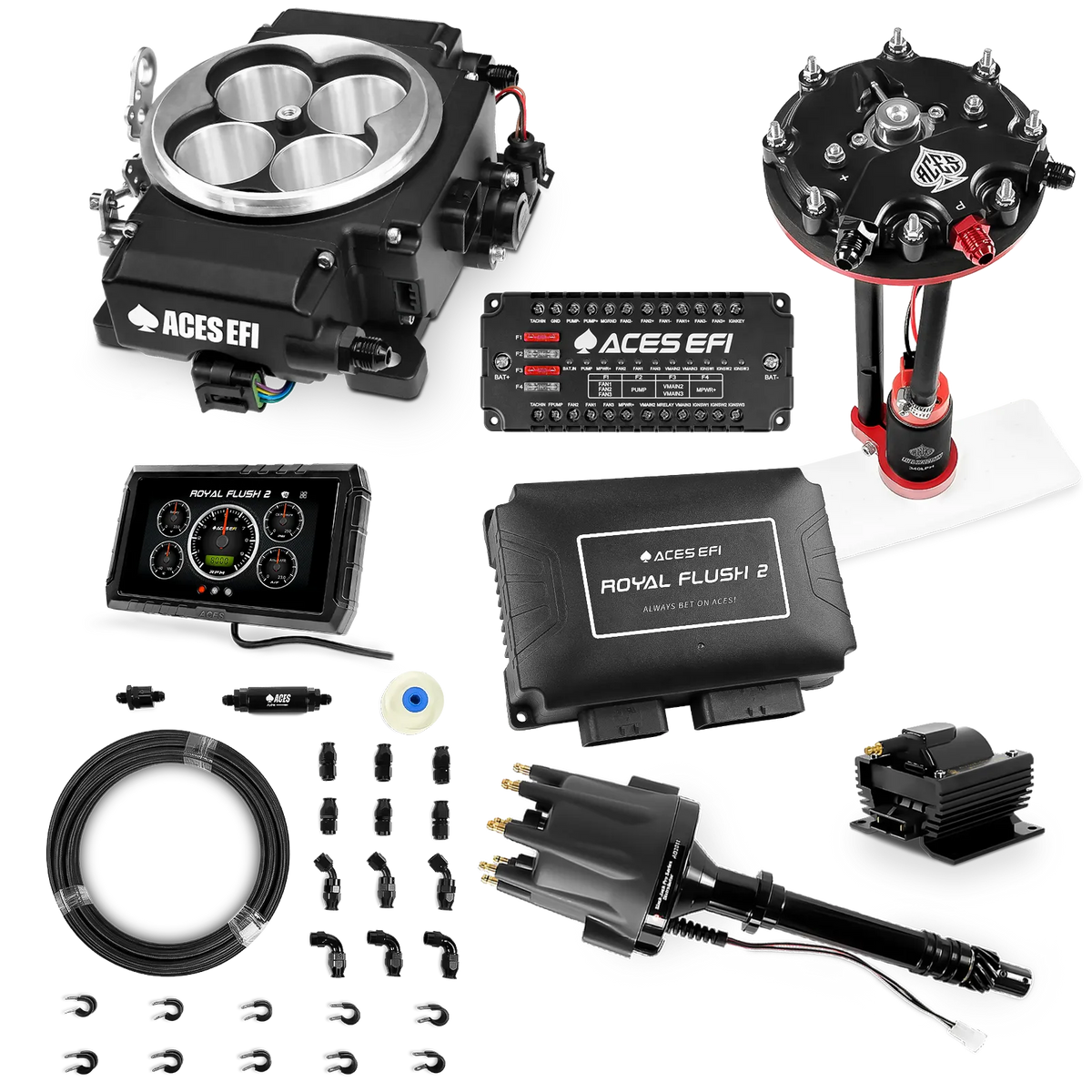 Royal Flush 2 EFI/CDI Master Kits (Black)
