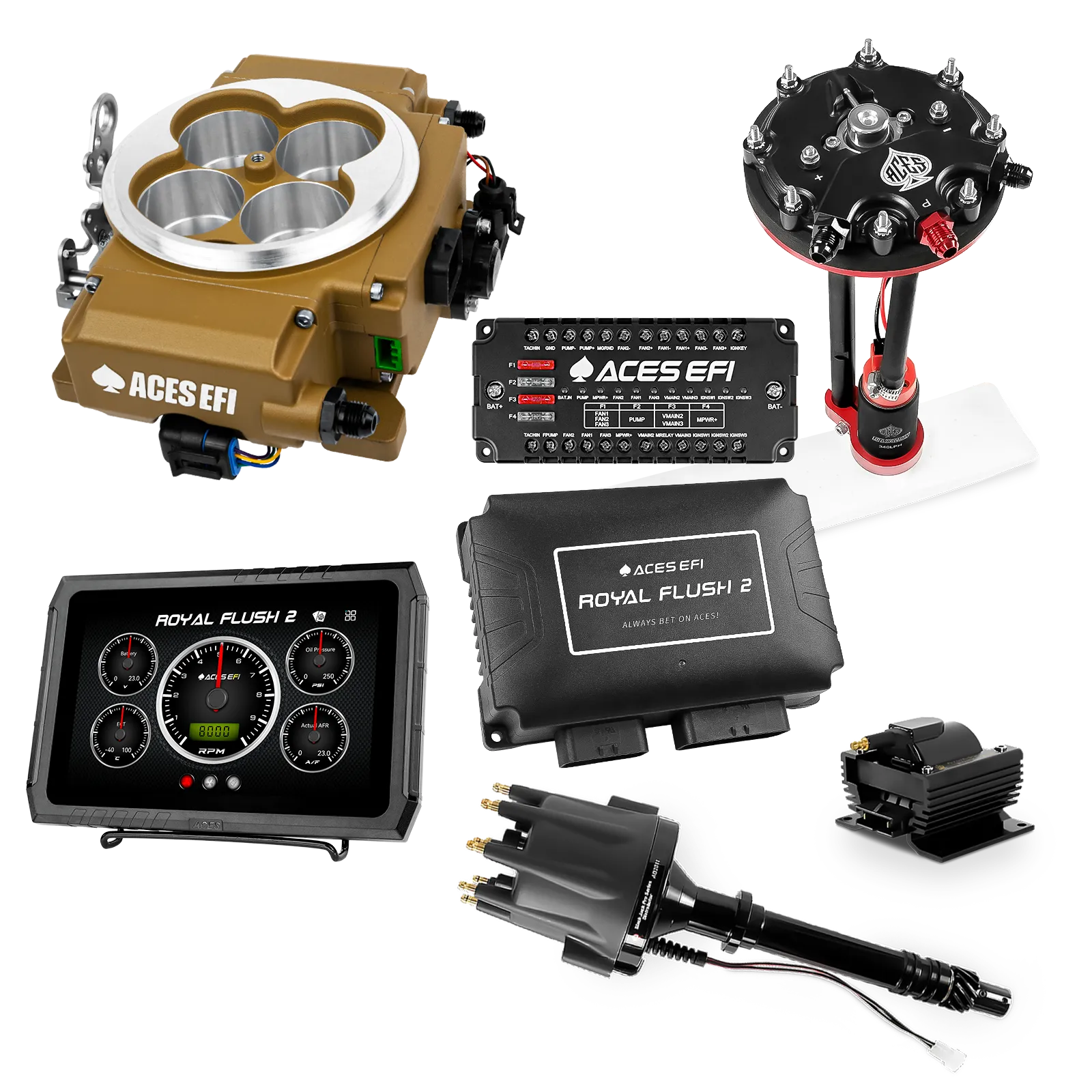 Royal Flush 2 Master Kits (Gold)