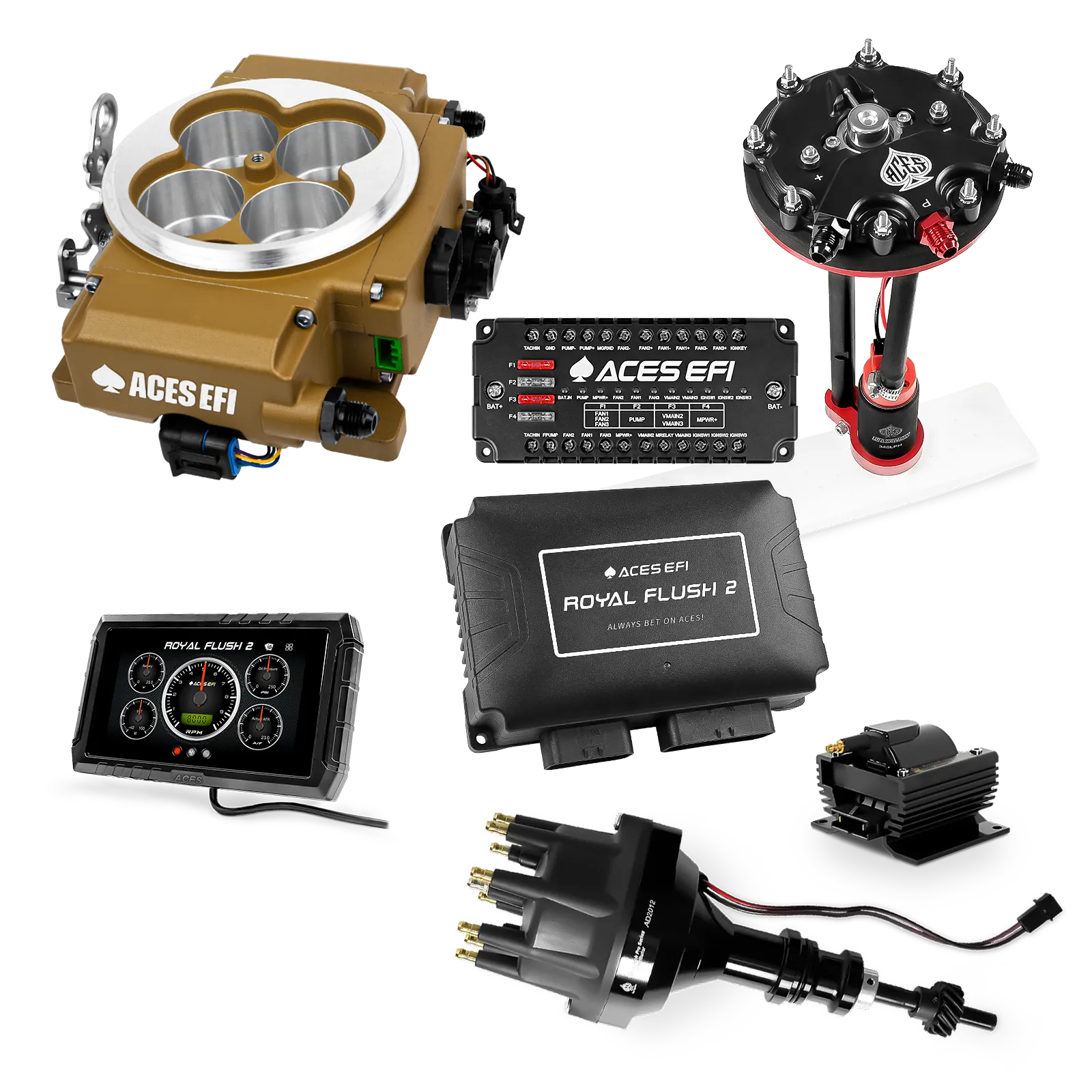 Royal Flush 2 Master Kits (Gold)