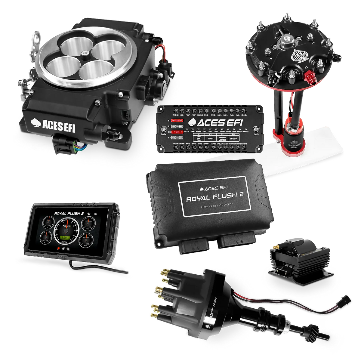 Royal Flush 2 EFI/CDI Master Kits (Black)