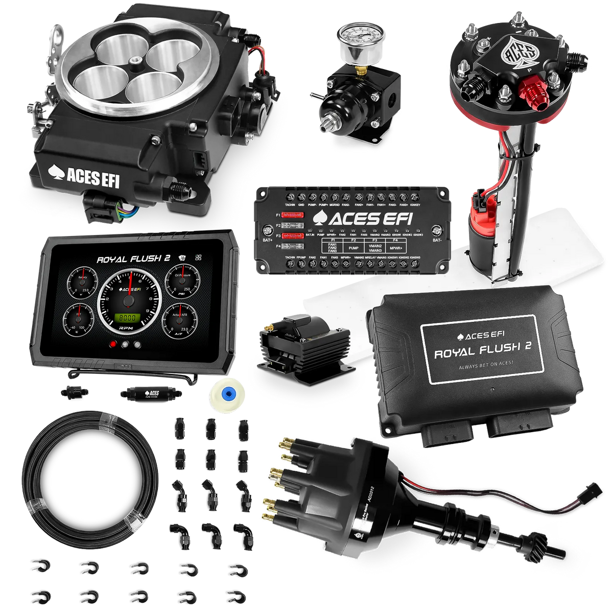 Royal Flush 2 EFI/CDI Master Kits (Black)