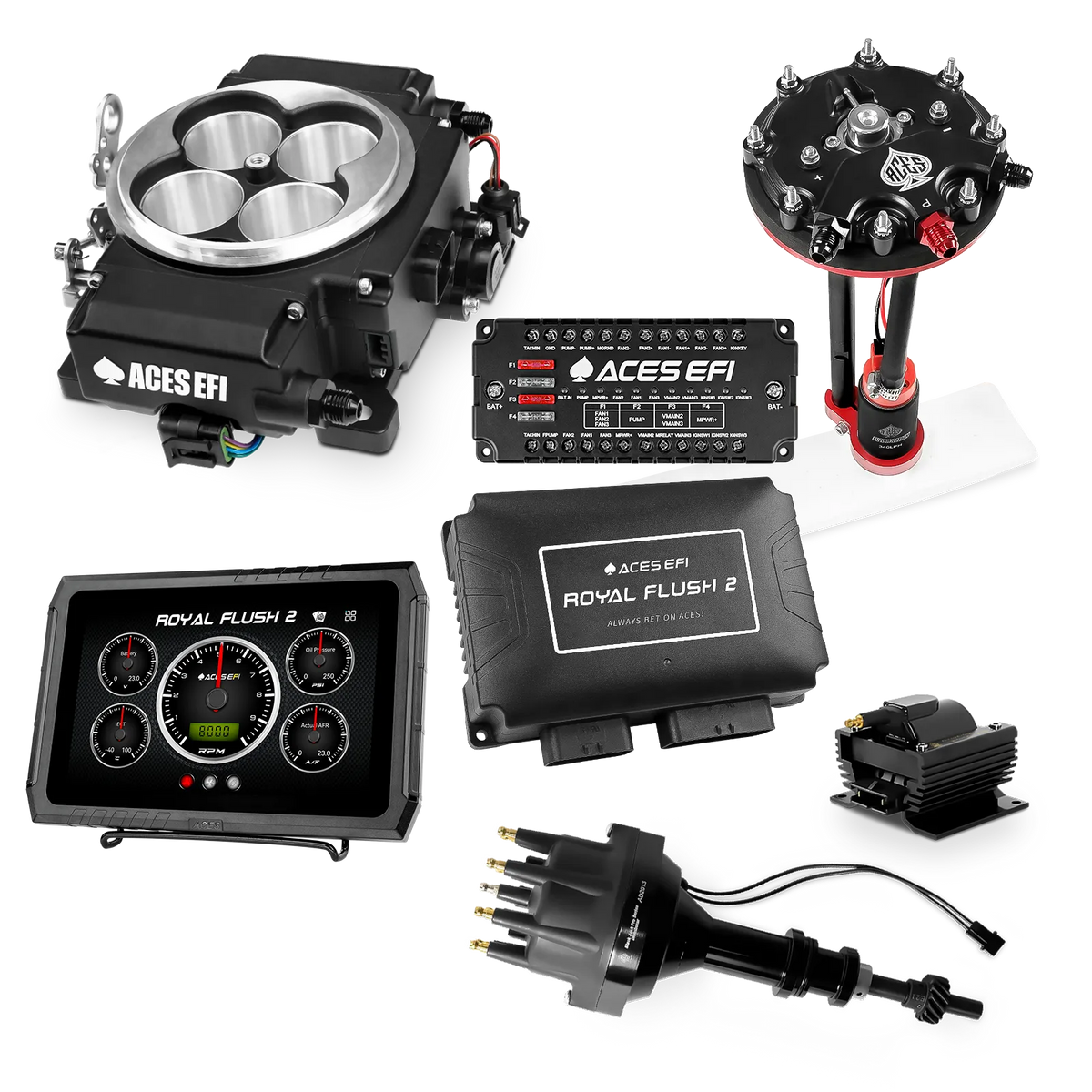 Royal Flush 2 EFI/CDI Master Kits (Black)