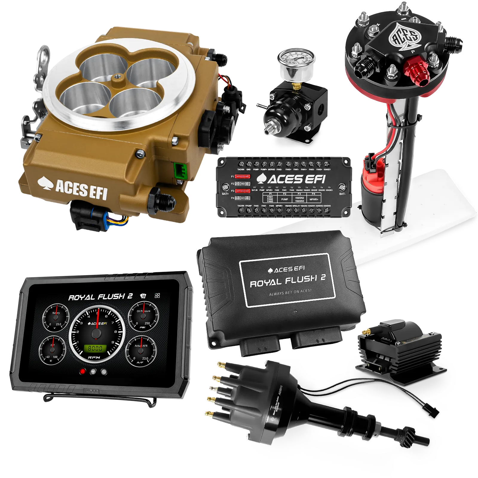Royal Flush 2 Master Kits (Gold)