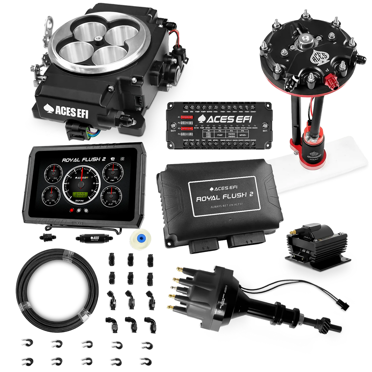 Royal Flush 2 EFI/CDI Master Kits (Black)