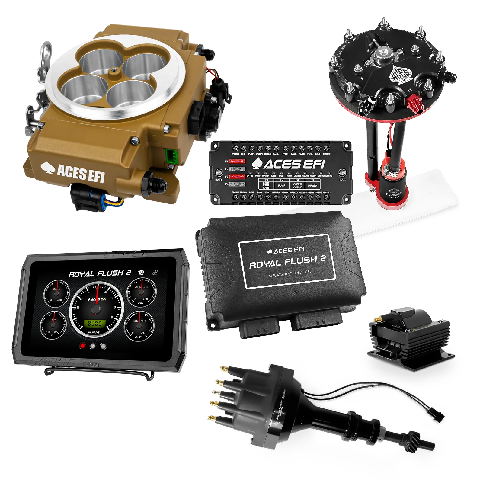 Royal Flush 2 Master Kits (Gold)