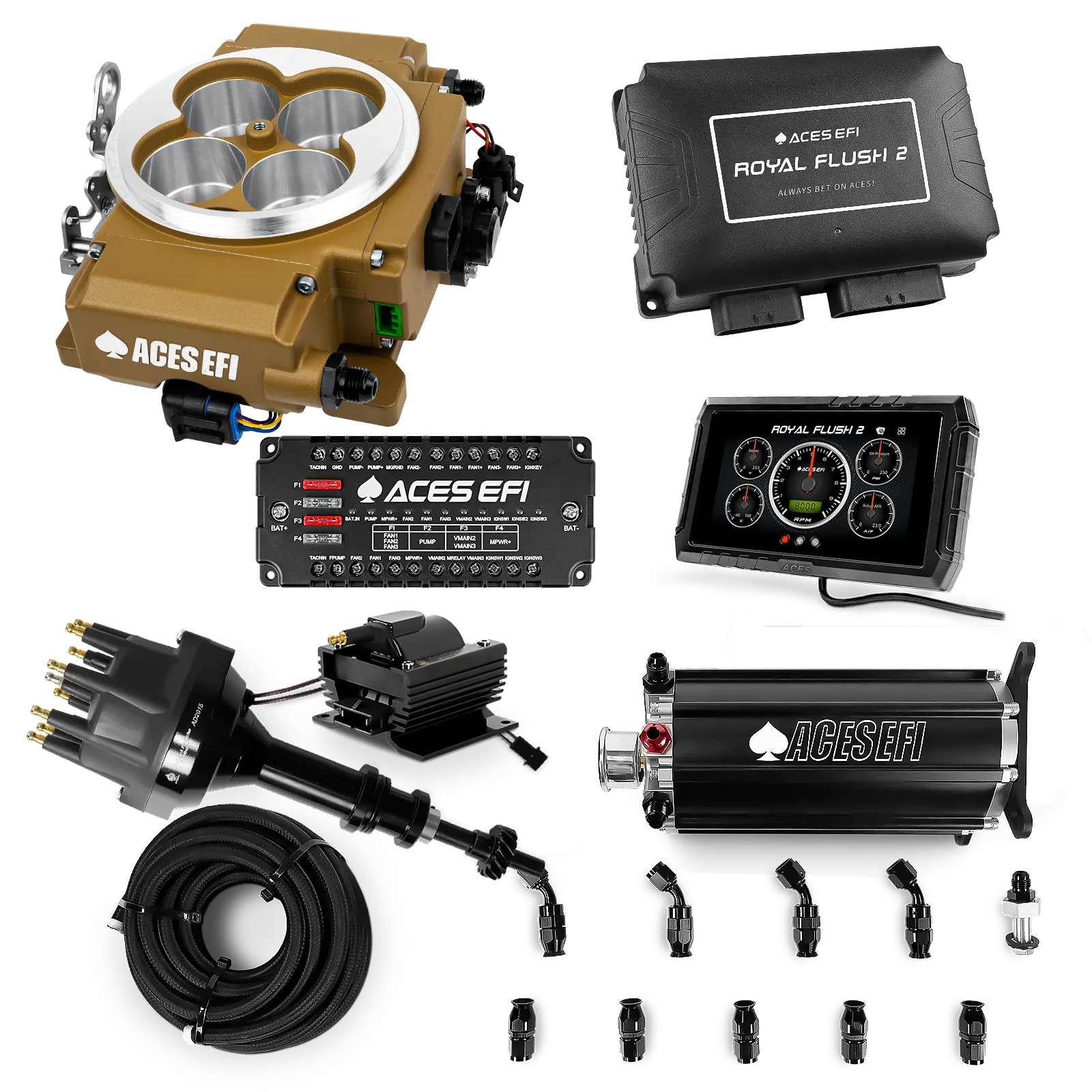 Royal Flush 2 Master Kits (Gold)