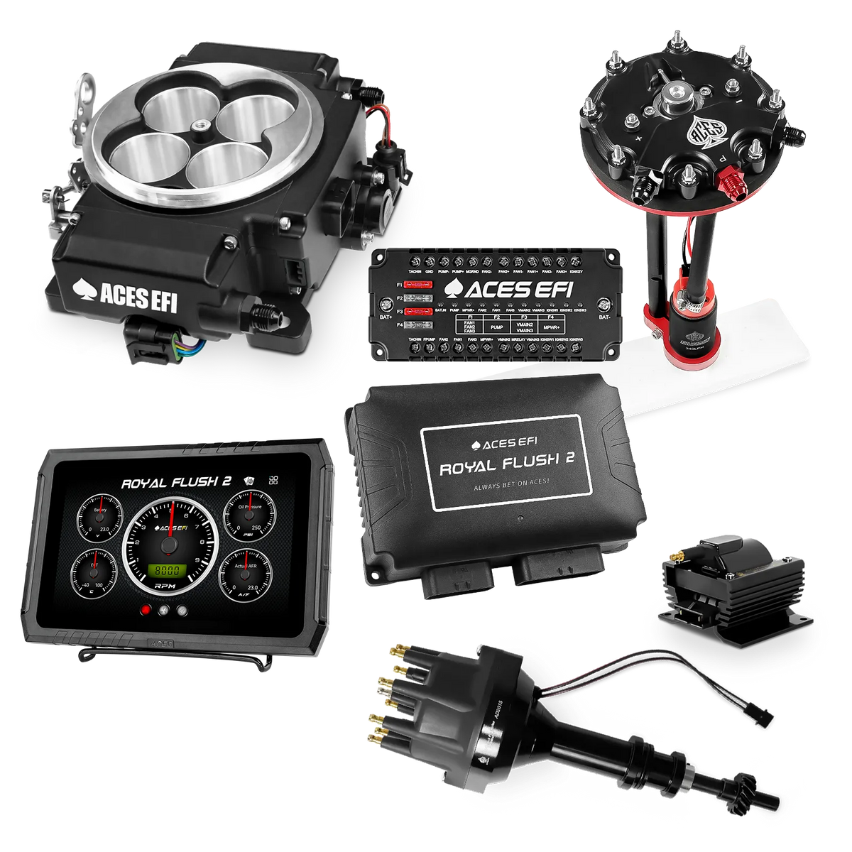 Royal Flush 2 EFI/CDI Master Kits (Black)