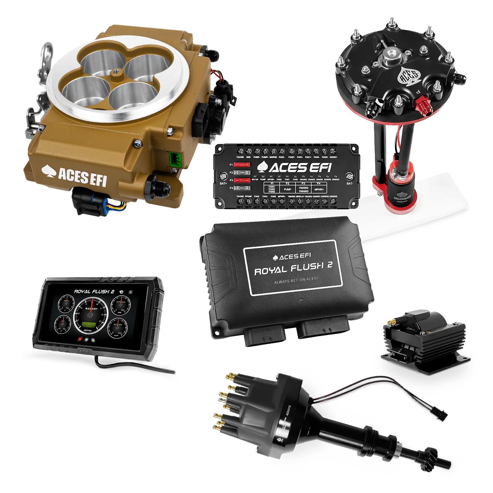 Royal Flush 2 Master Kits (Gold)