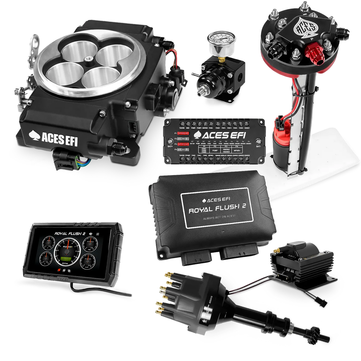 Royal Flush 2 EFI/CDI Master Kits (Black)