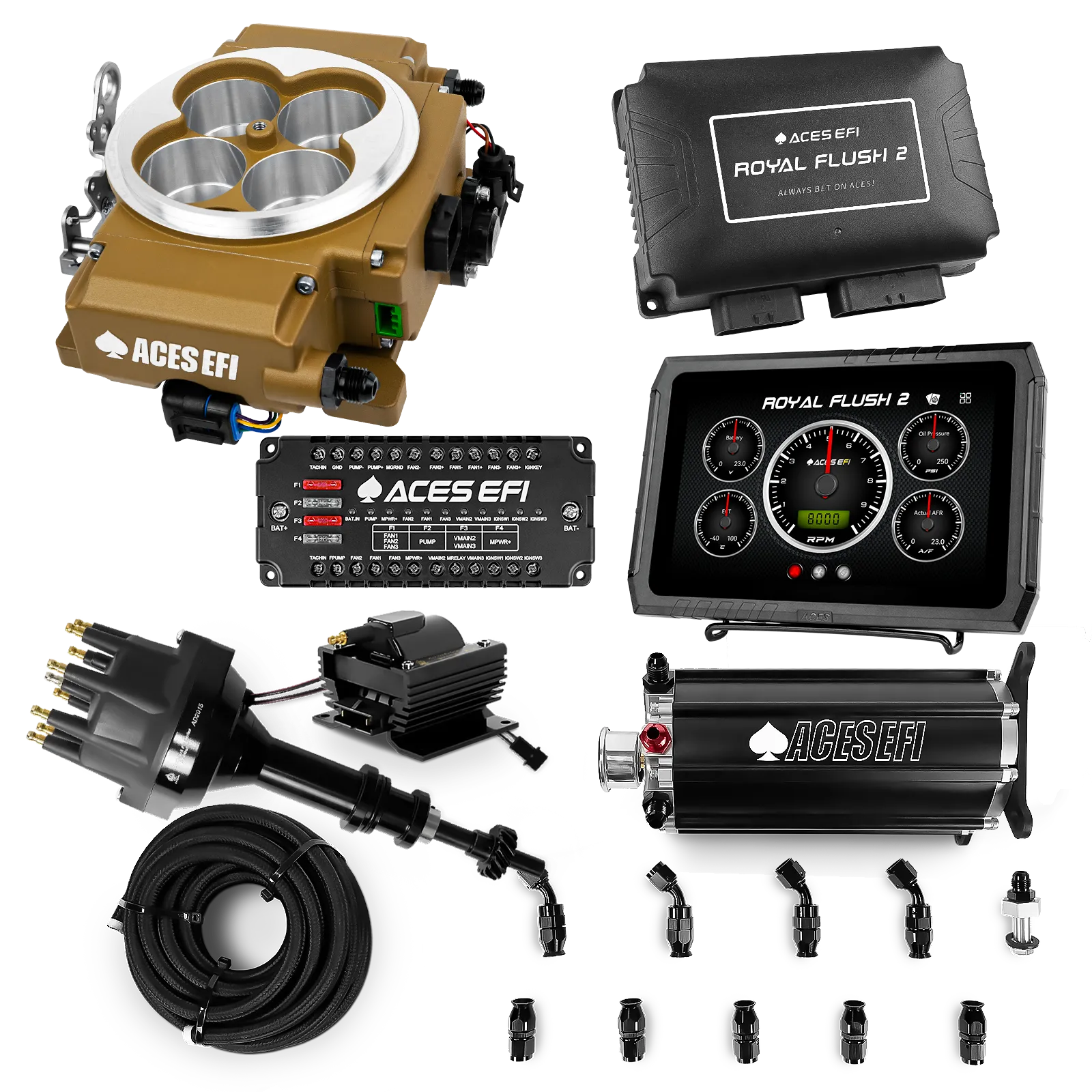 Royal Flush 2 Master Kits (Gold)