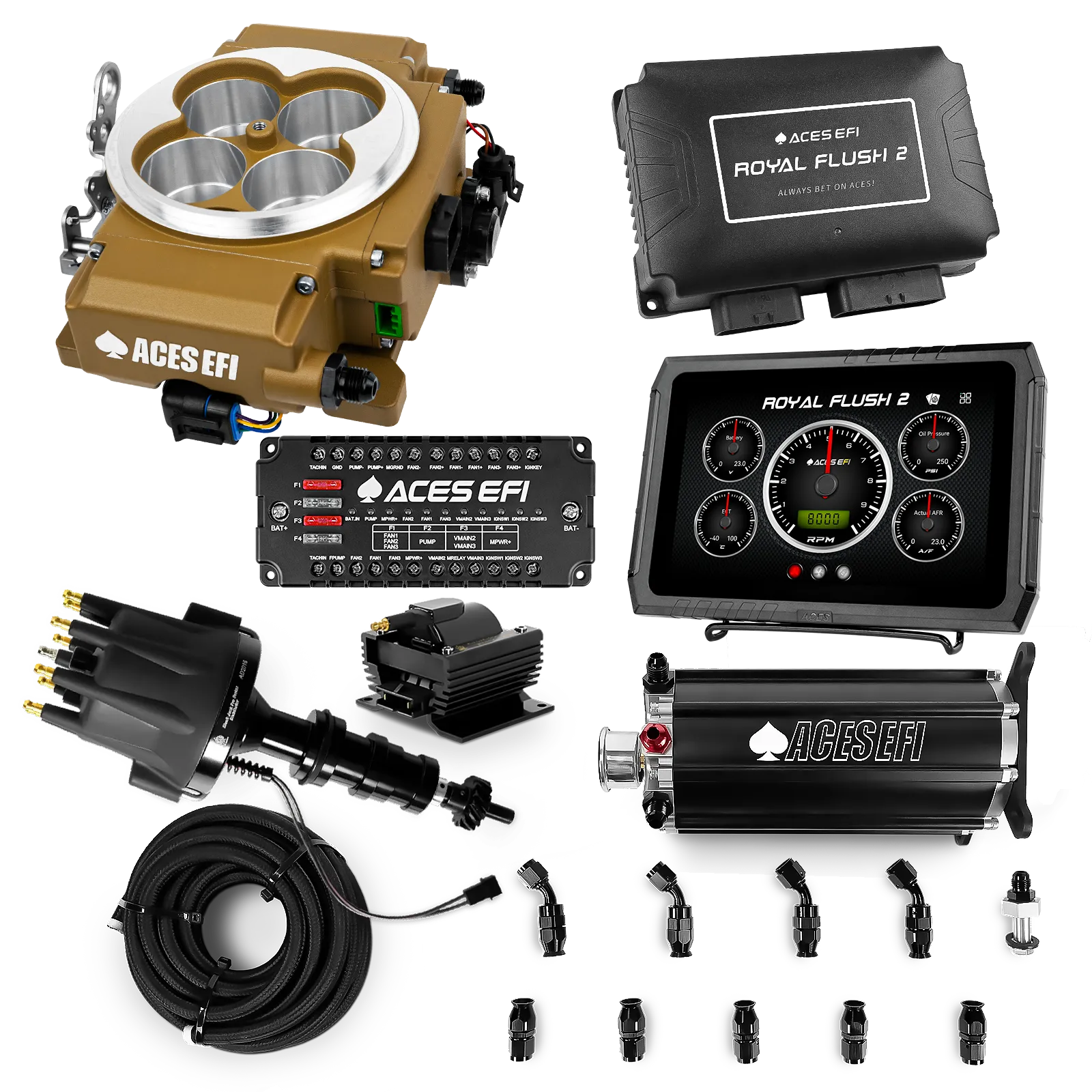 Royal Flush 2 Master Kits (Gold)