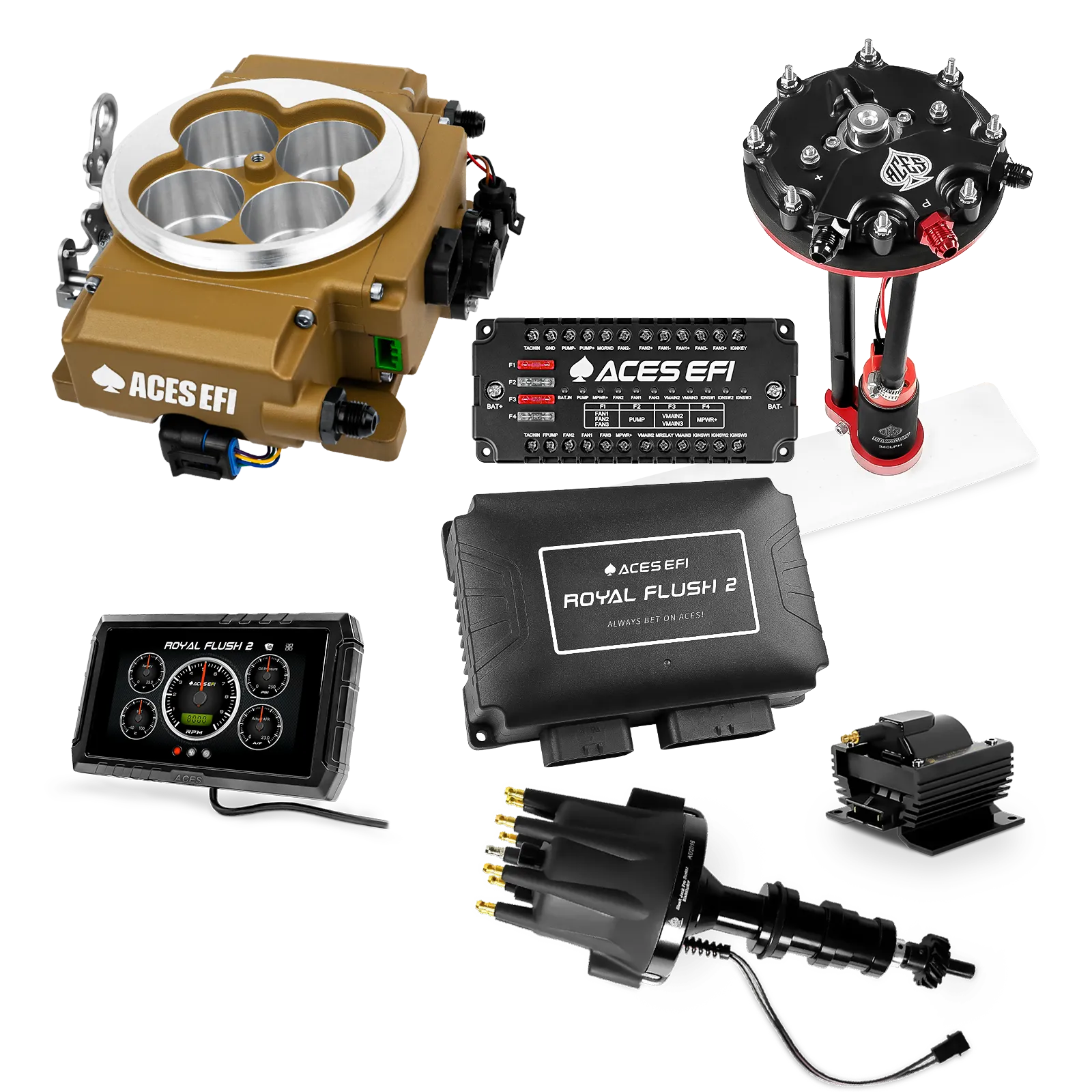 Royal Flush 2 Master Kits (Gold)