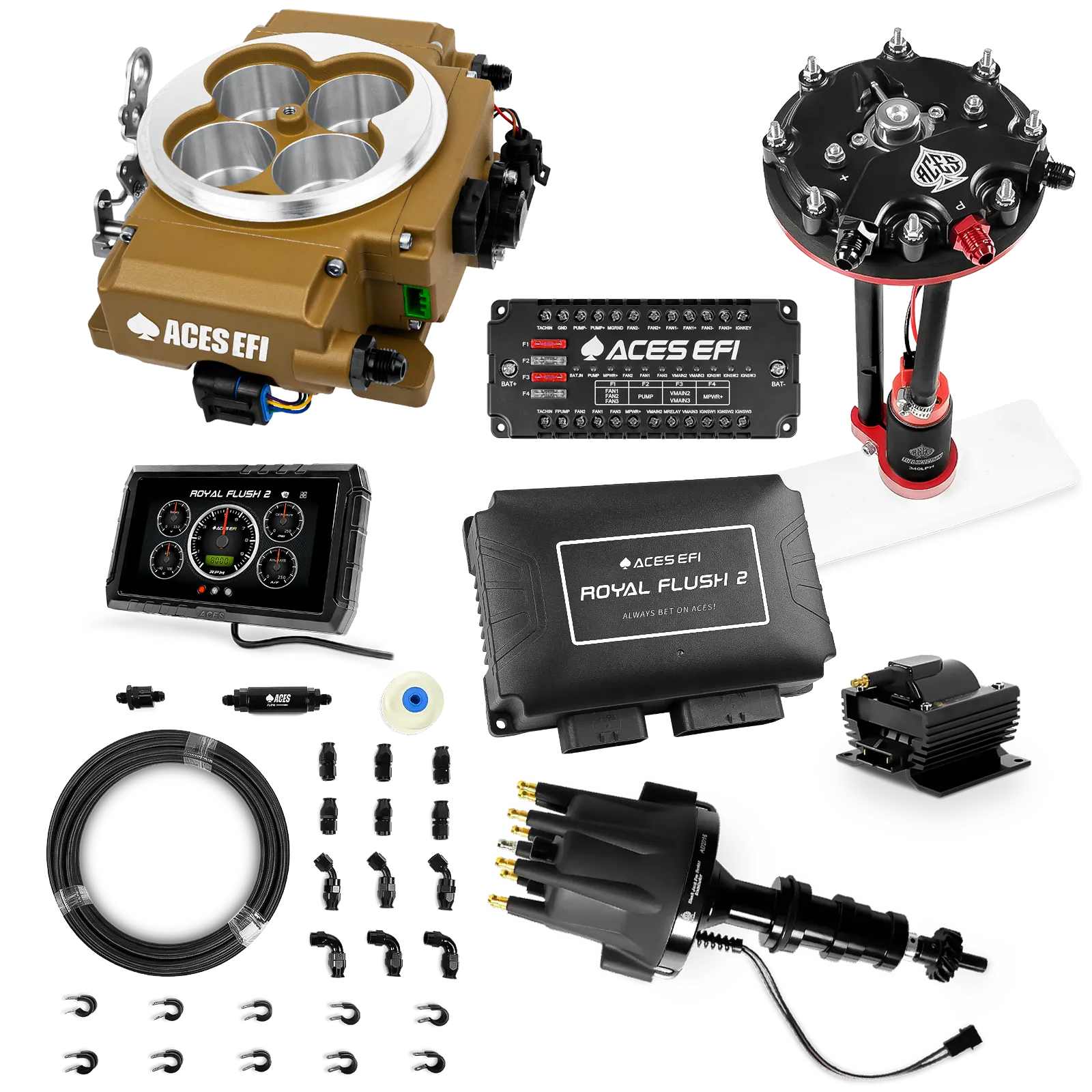 Royal Flush 2 Master Kits (Gold)