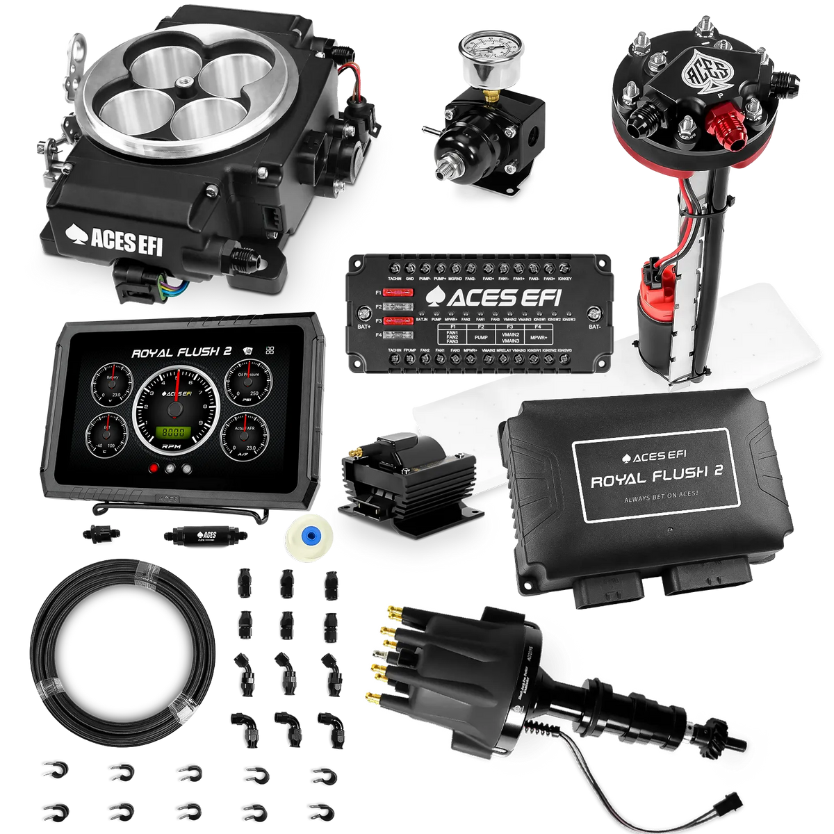 Royal Flush 2 EFI/CDI Master Kits (Black)