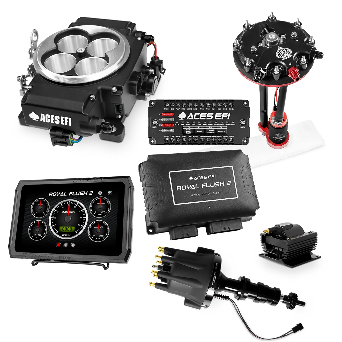 Royal Flush 2 EFI/CDI Master Kits (Black)