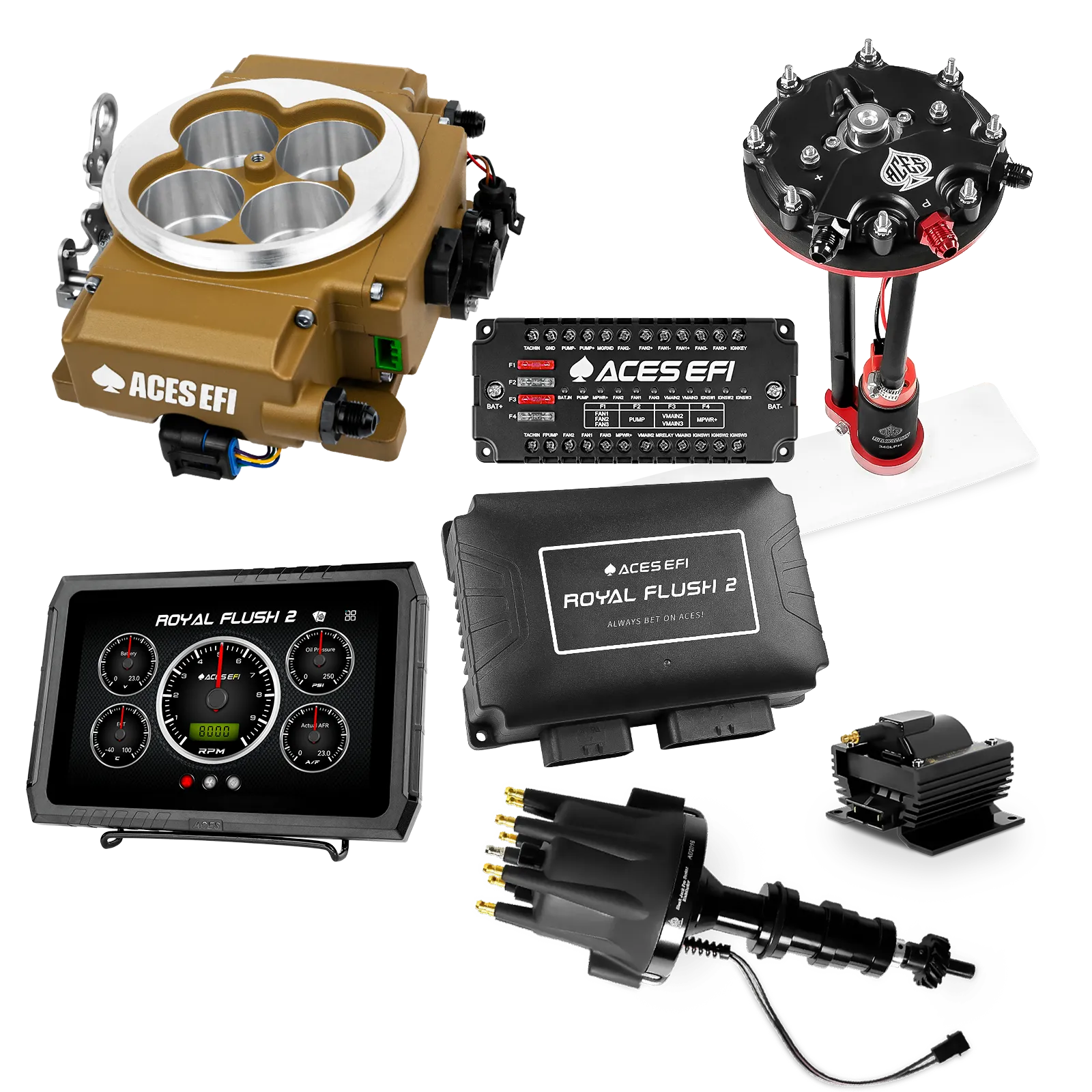 Royal Flush 2 Master Kits (Gold)