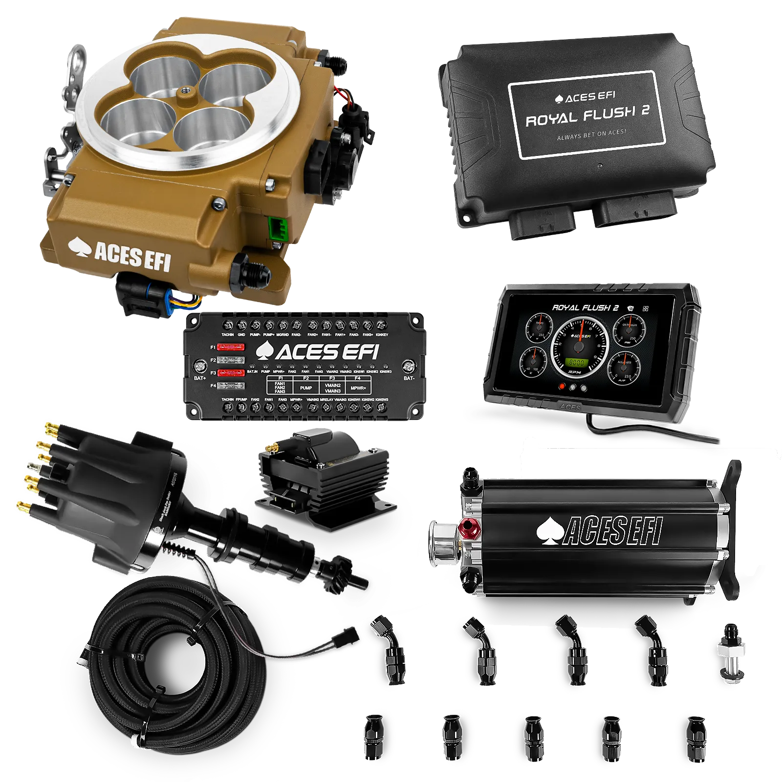Royal Flush 2 Master Kits (Gold)