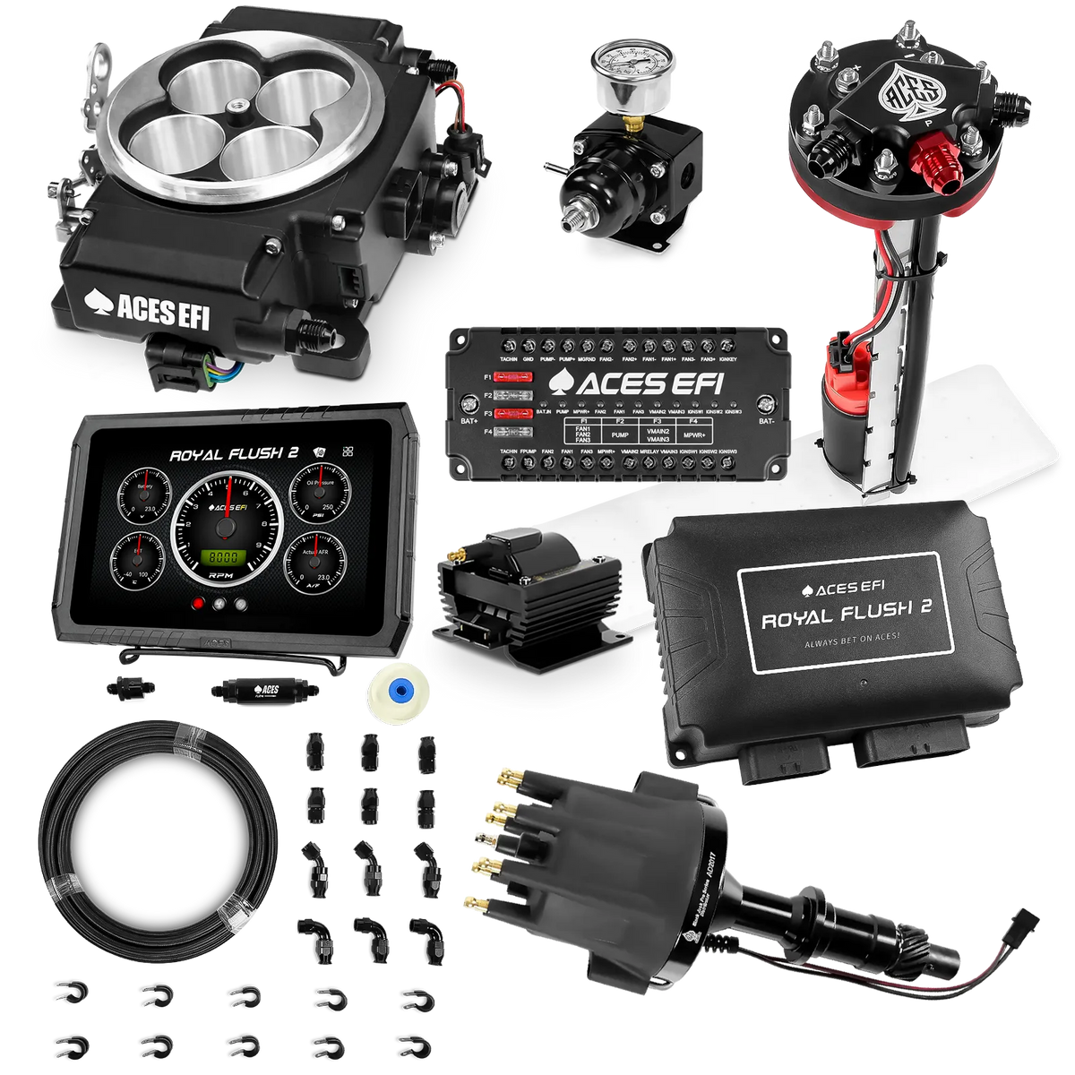 Royal Flush 2 EFI/CDI Master Kits (Black)