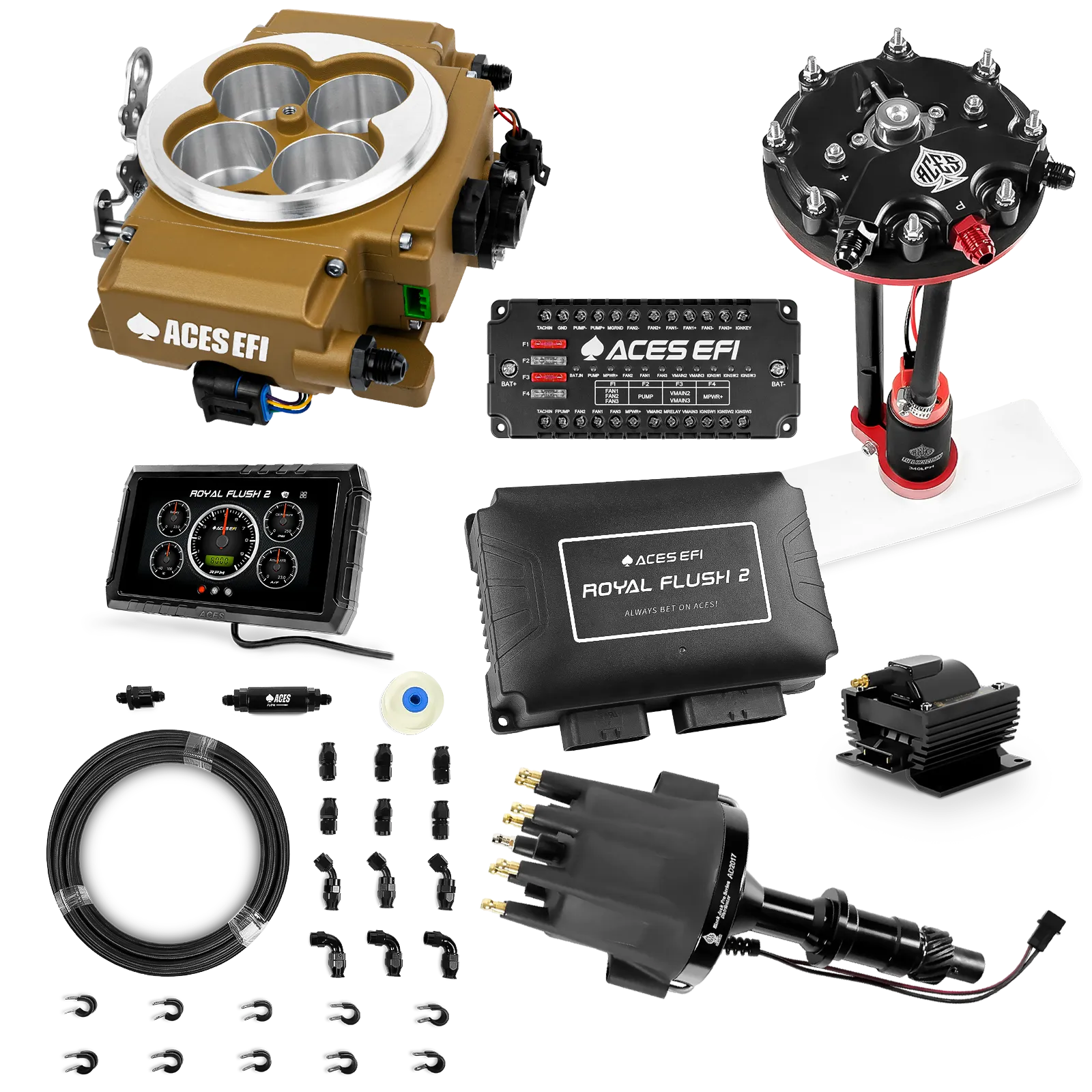 Royal Flush 2 Master Kits (Gold)