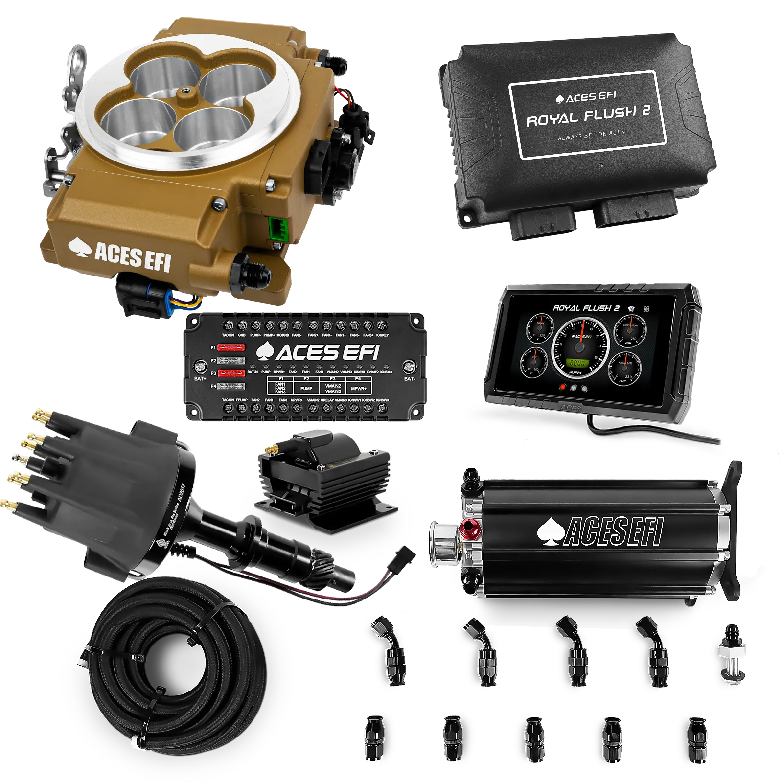 Royal Flush 2 Master Kits (Gold)